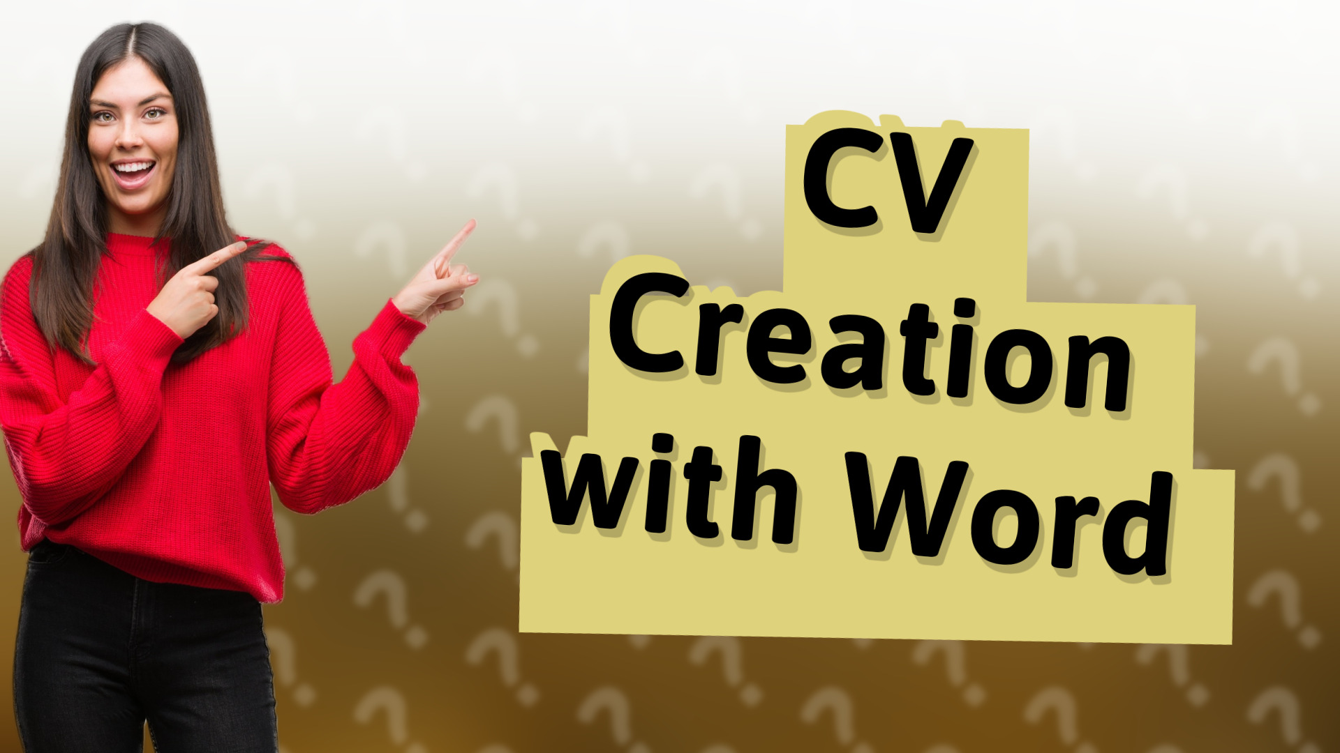CV Creation with Word