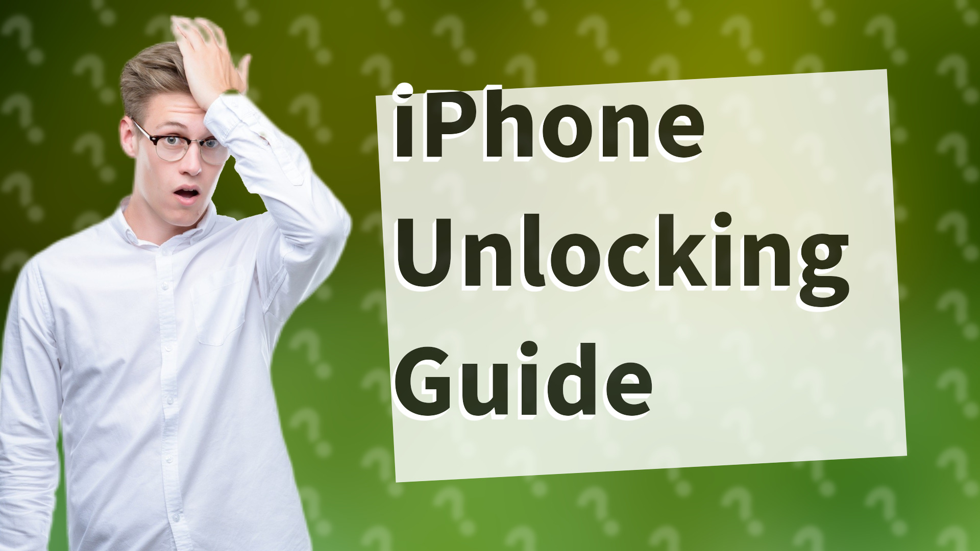 iPhone Unlocking Guide