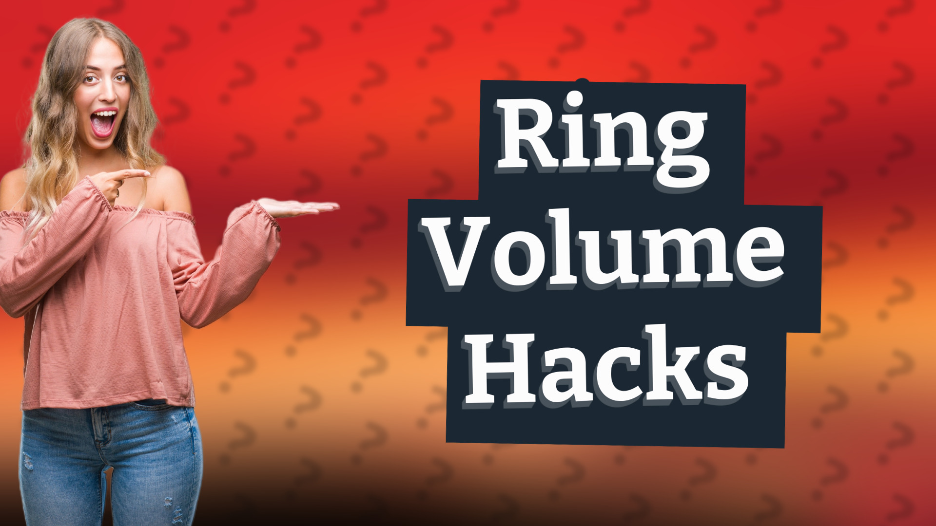 Ring Volume Hacks