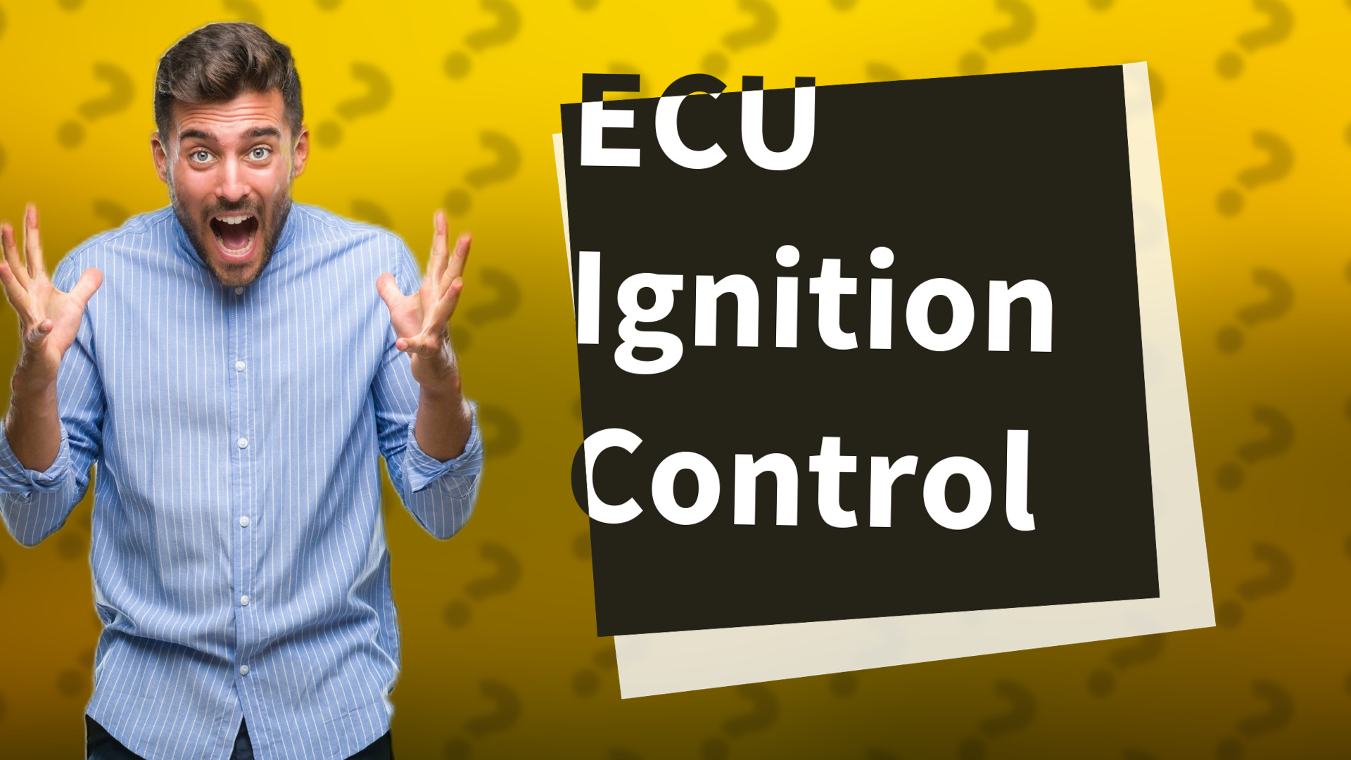 ECU Ignition Control