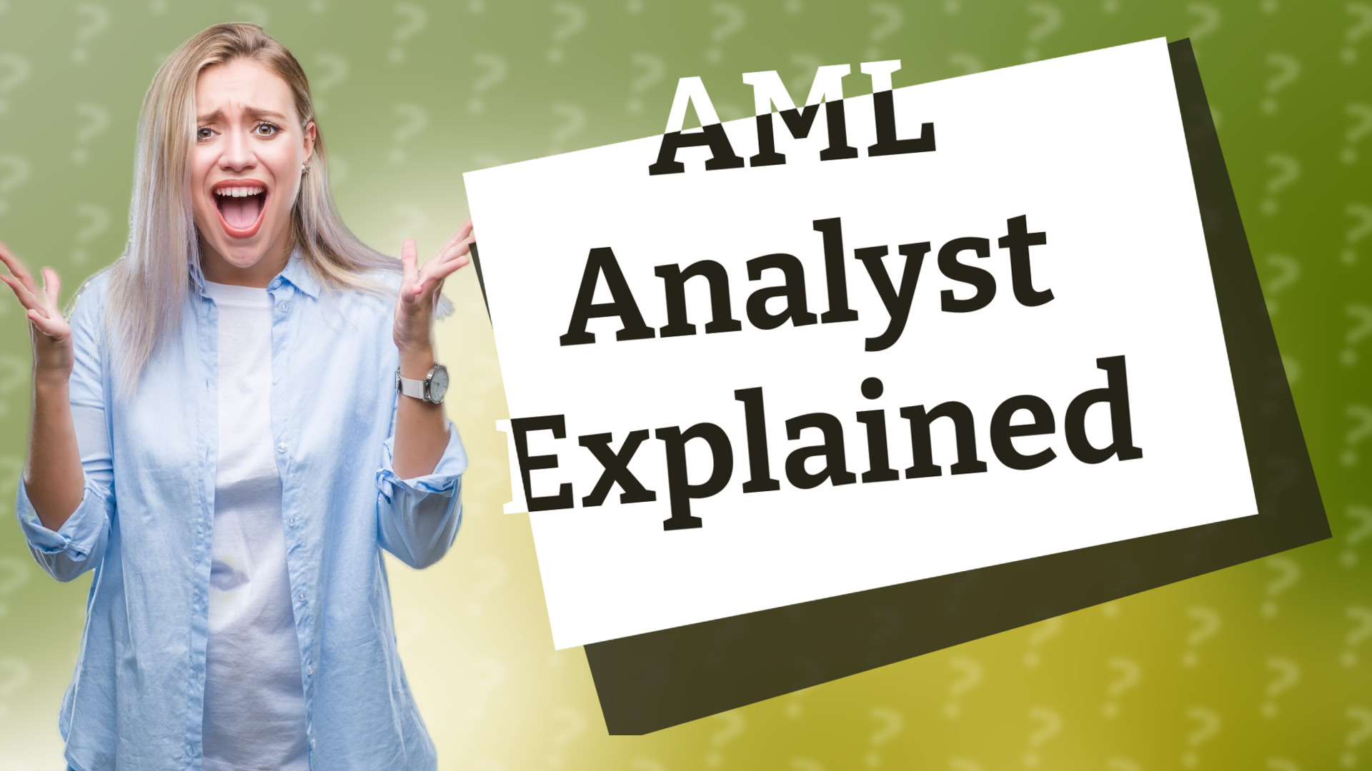 AML Analyst Explained