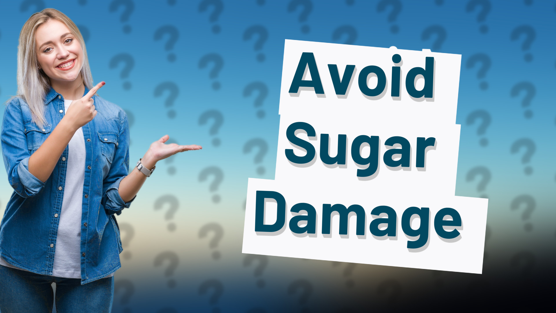 Avoid Sugar Damage