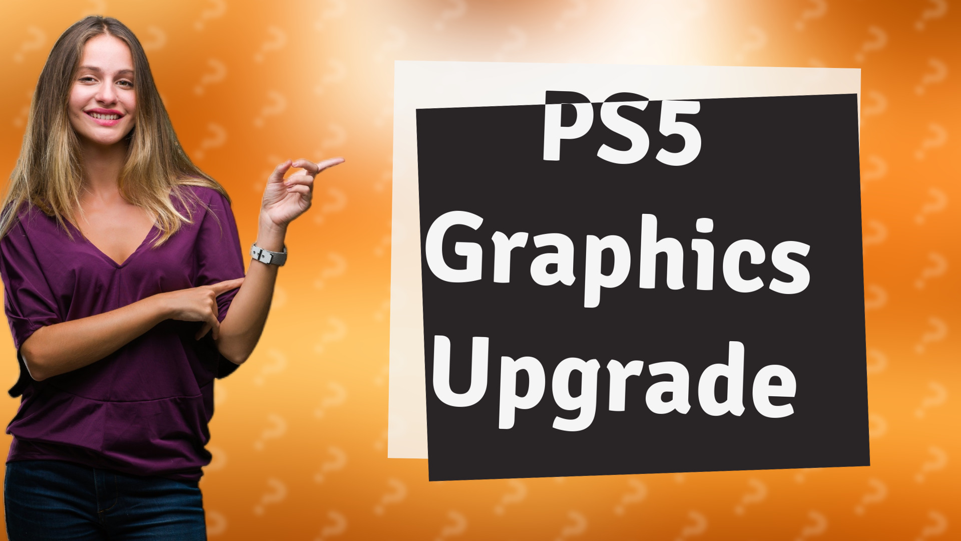 PS5 Graphics Upgrade