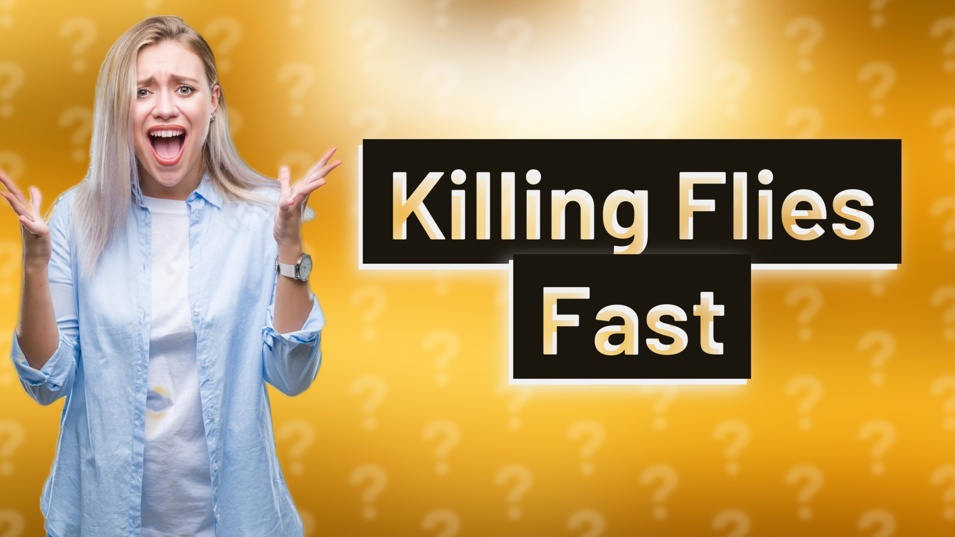 Killing Flies Fast