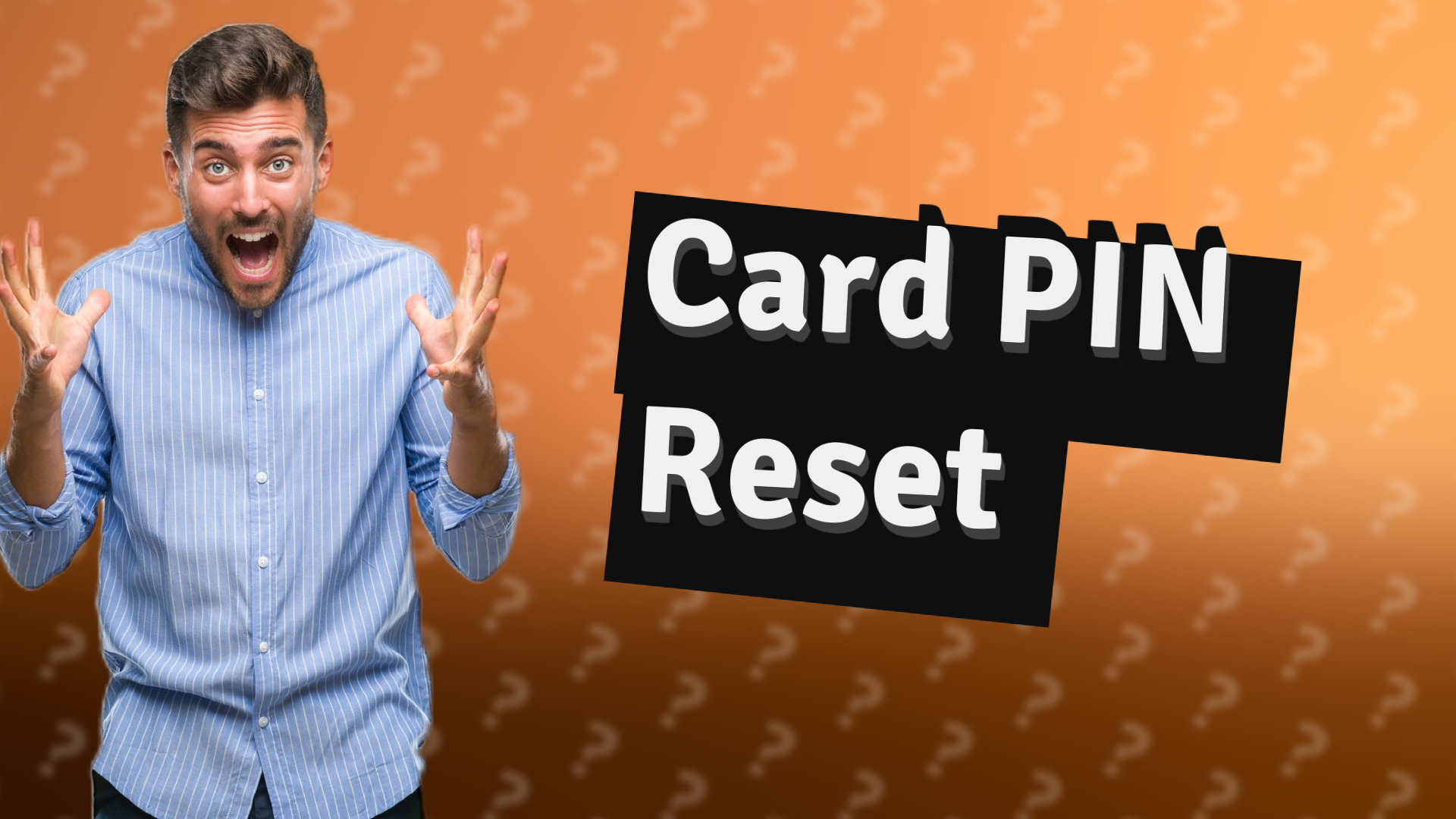 Card PIN Reset