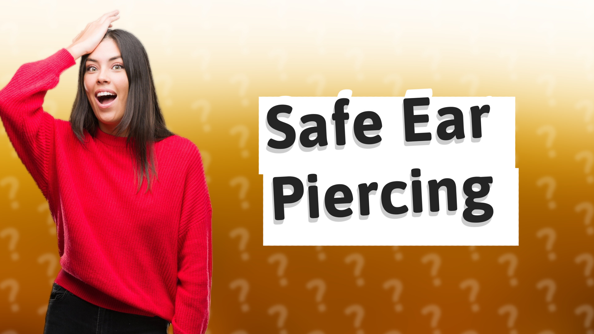 Safe Ear Piercing