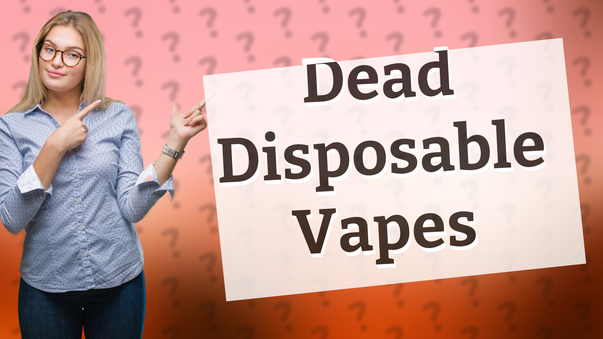 Dead Disposable Vapes