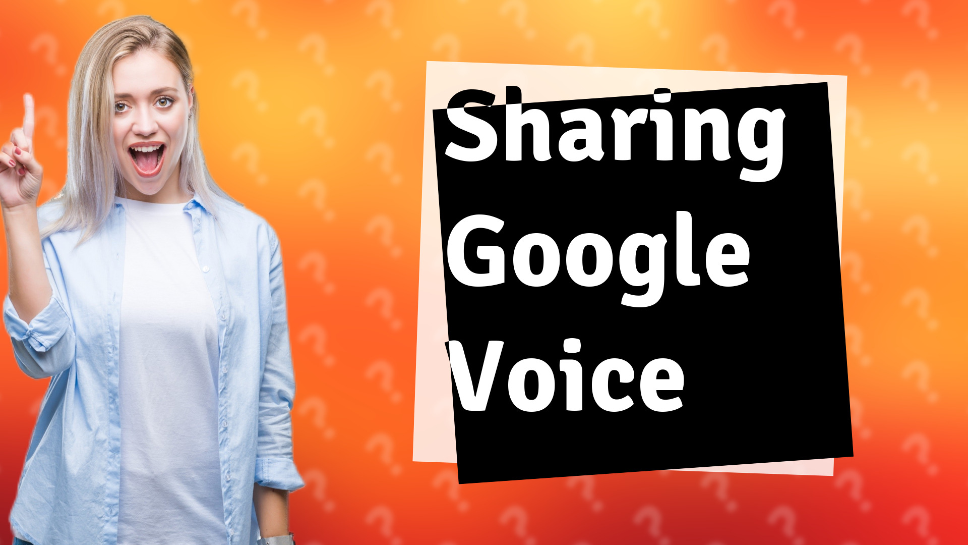 Sharing Google Voice