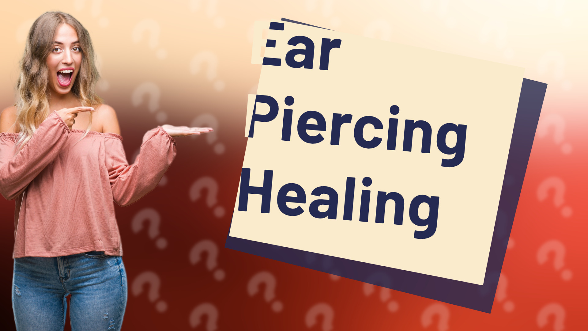 Ear Piercing Healing