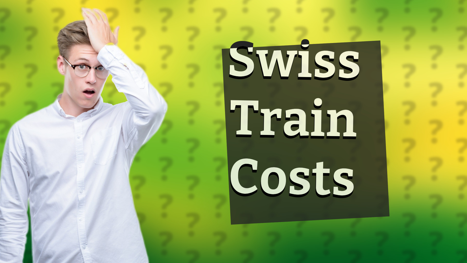 Swiss Train Costs