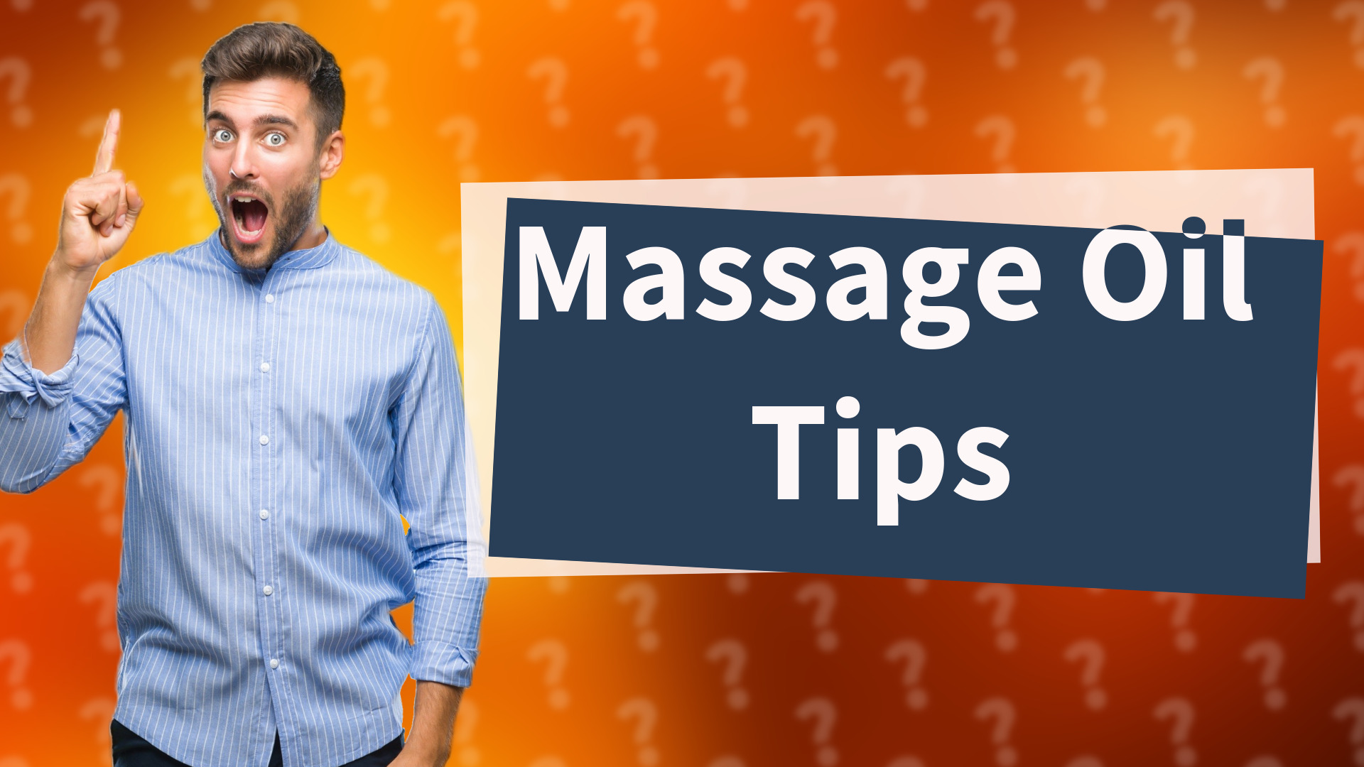 Massage Oil Tips