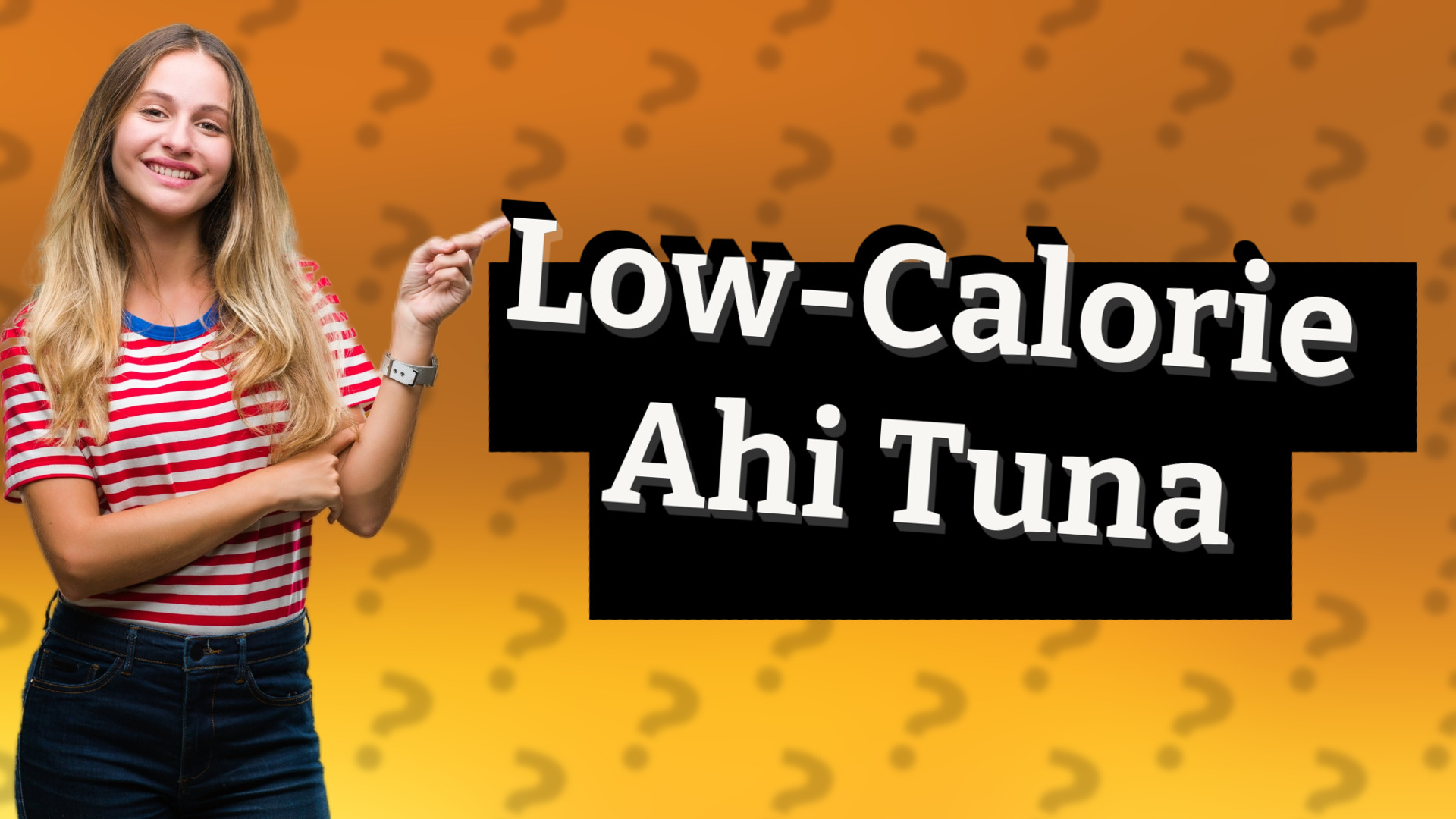 Low-Calorie Ahi Tuna