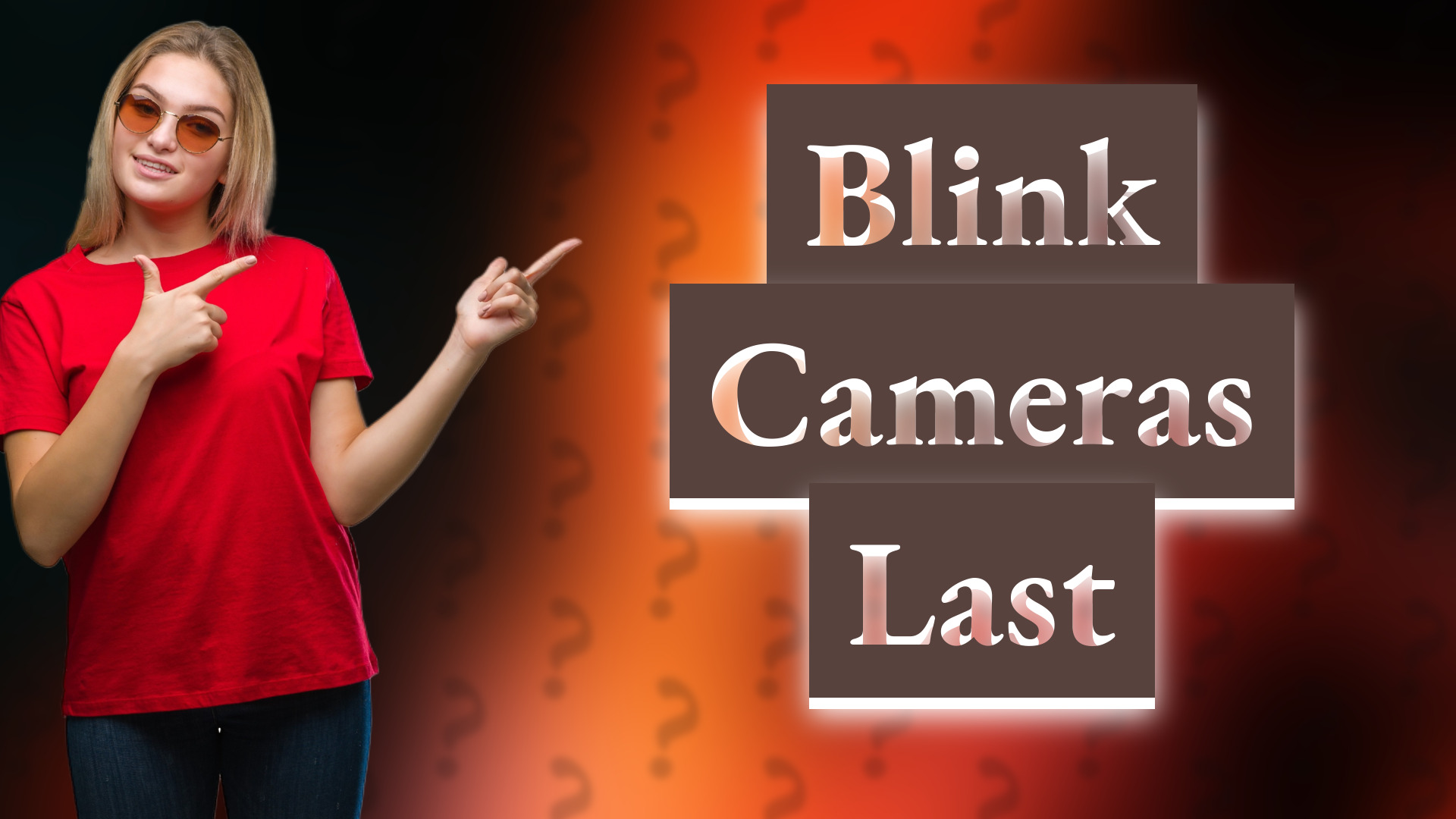Blink Cameras Last