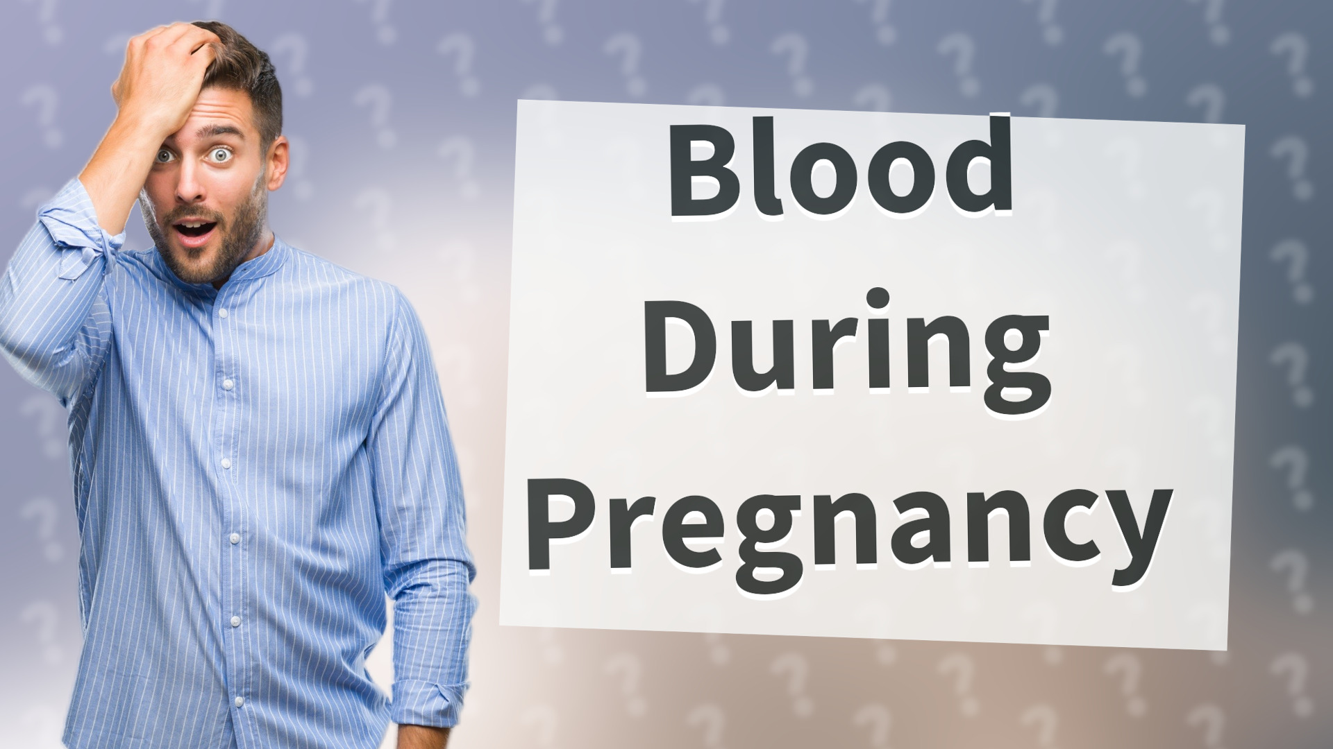 Blood During Pregnancy