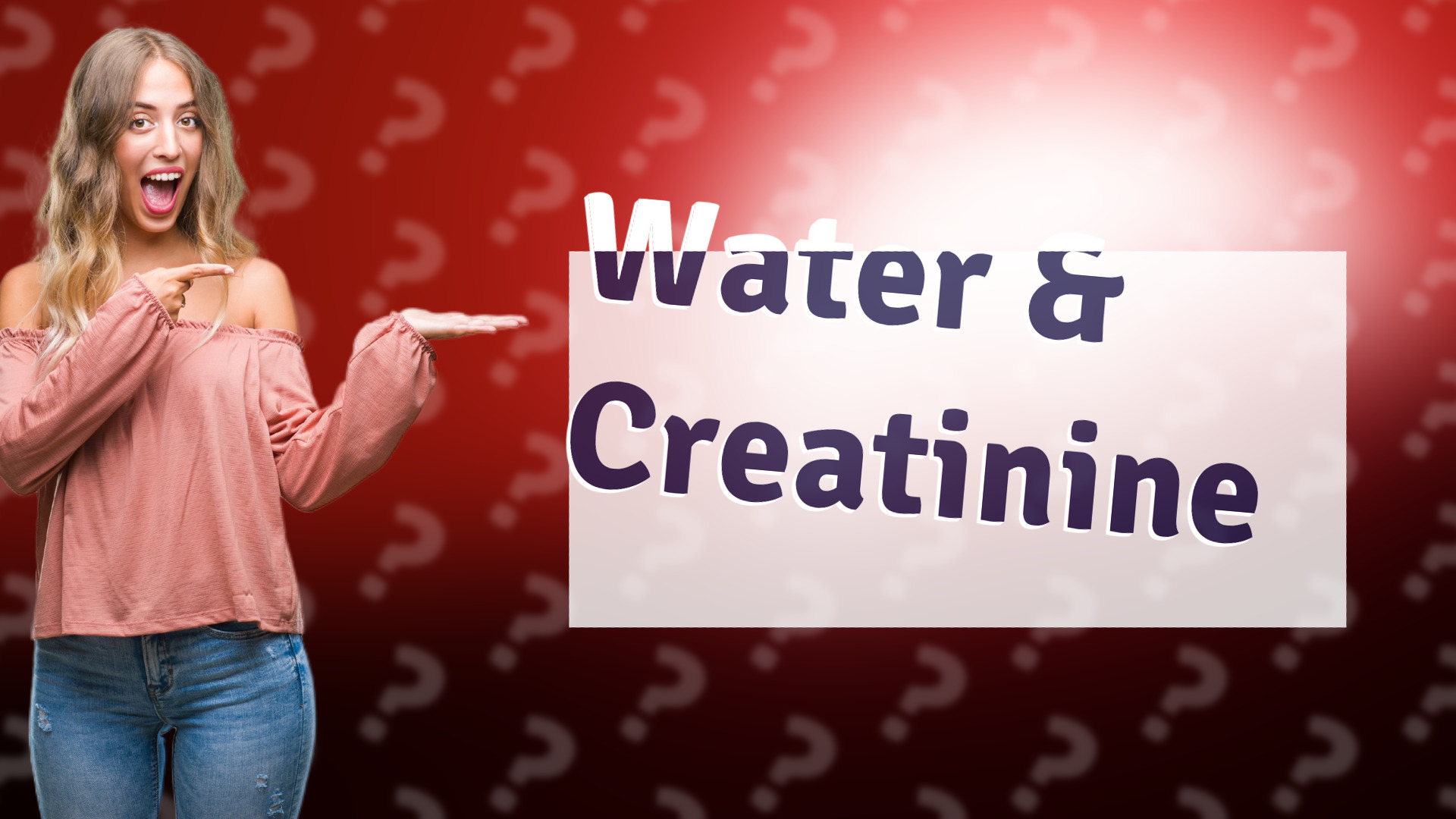 Water & Creatinine
