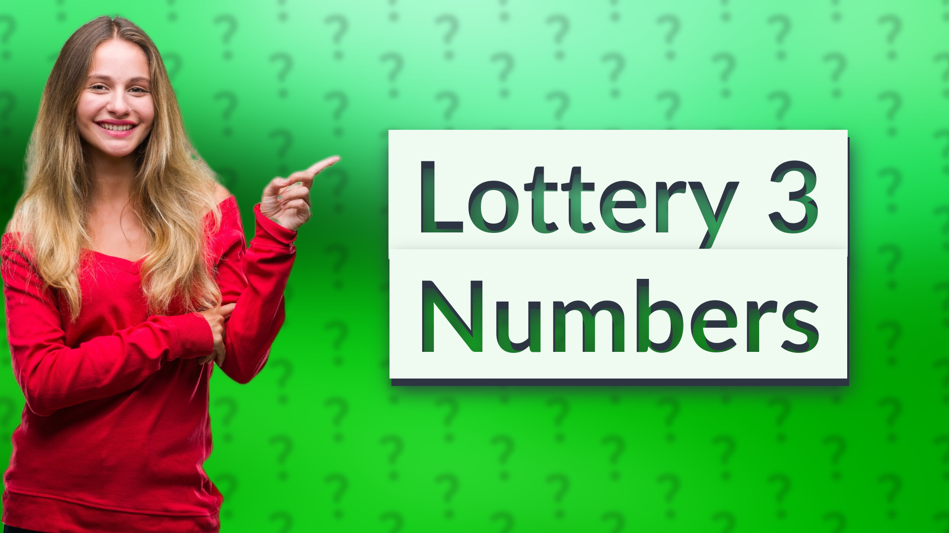 Lottery 3 Numbers