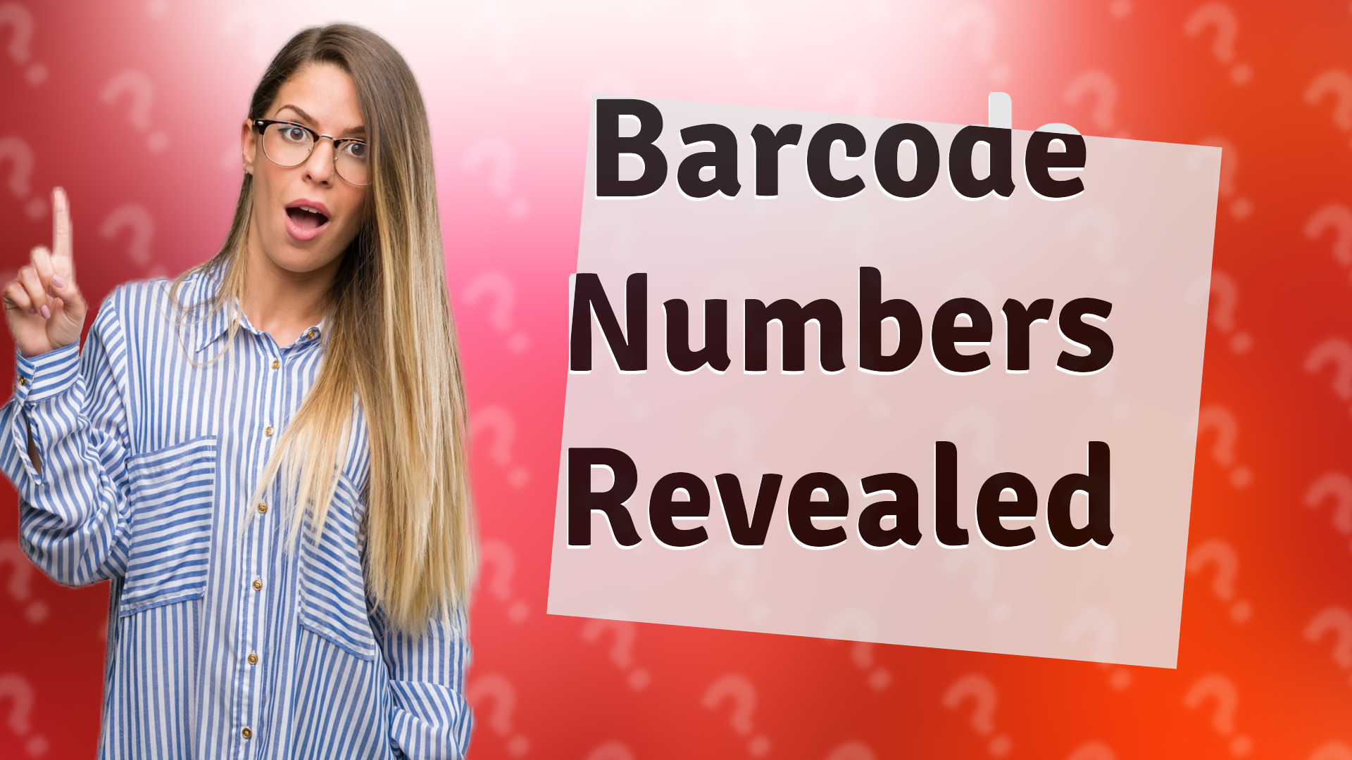 Barcode Numbers Revealed
