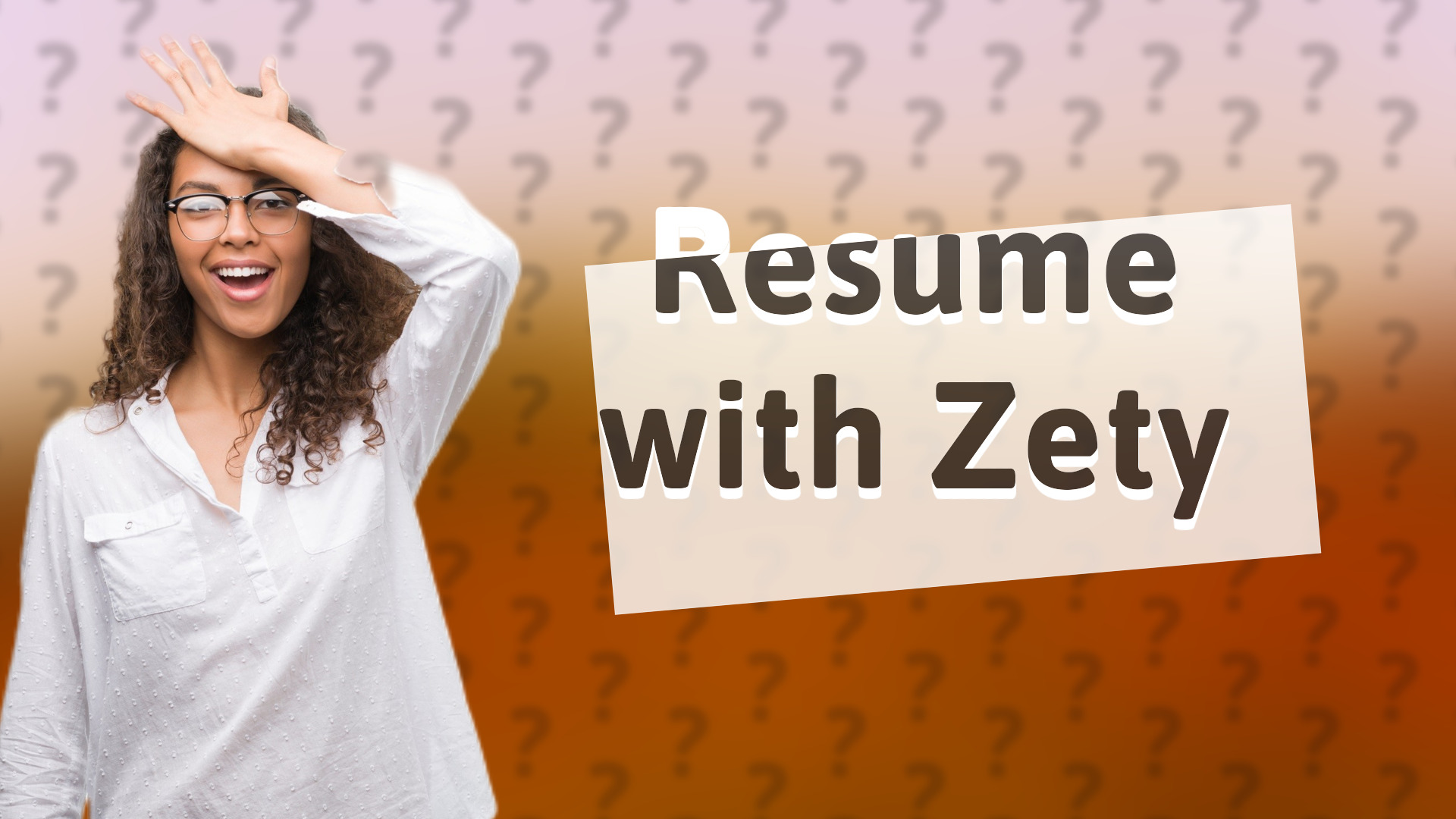 Resume with Zety