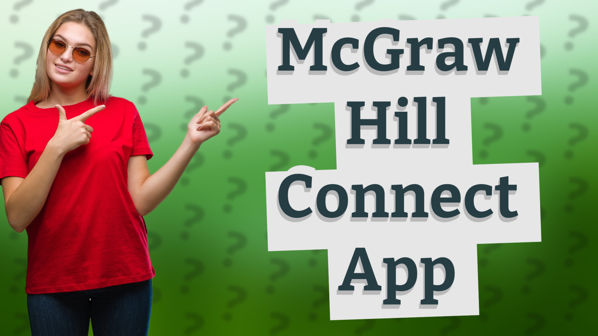 McGraw Hill Connect App