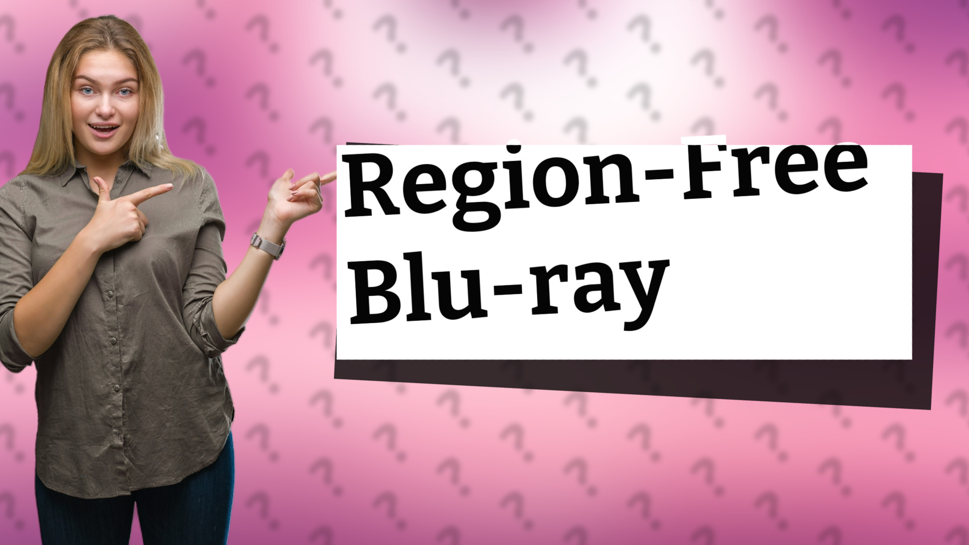 Region-Free Blu-ray
