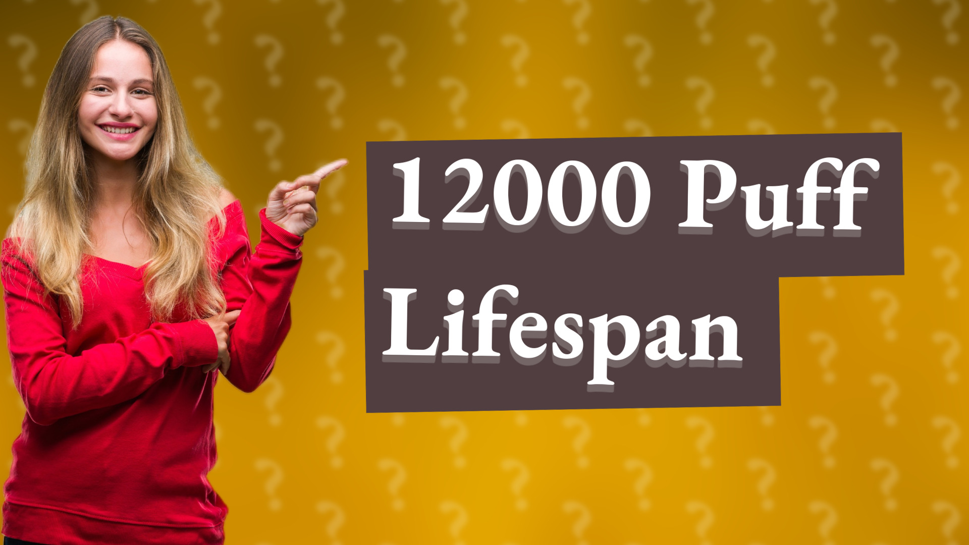 12000 Puff Lifespan