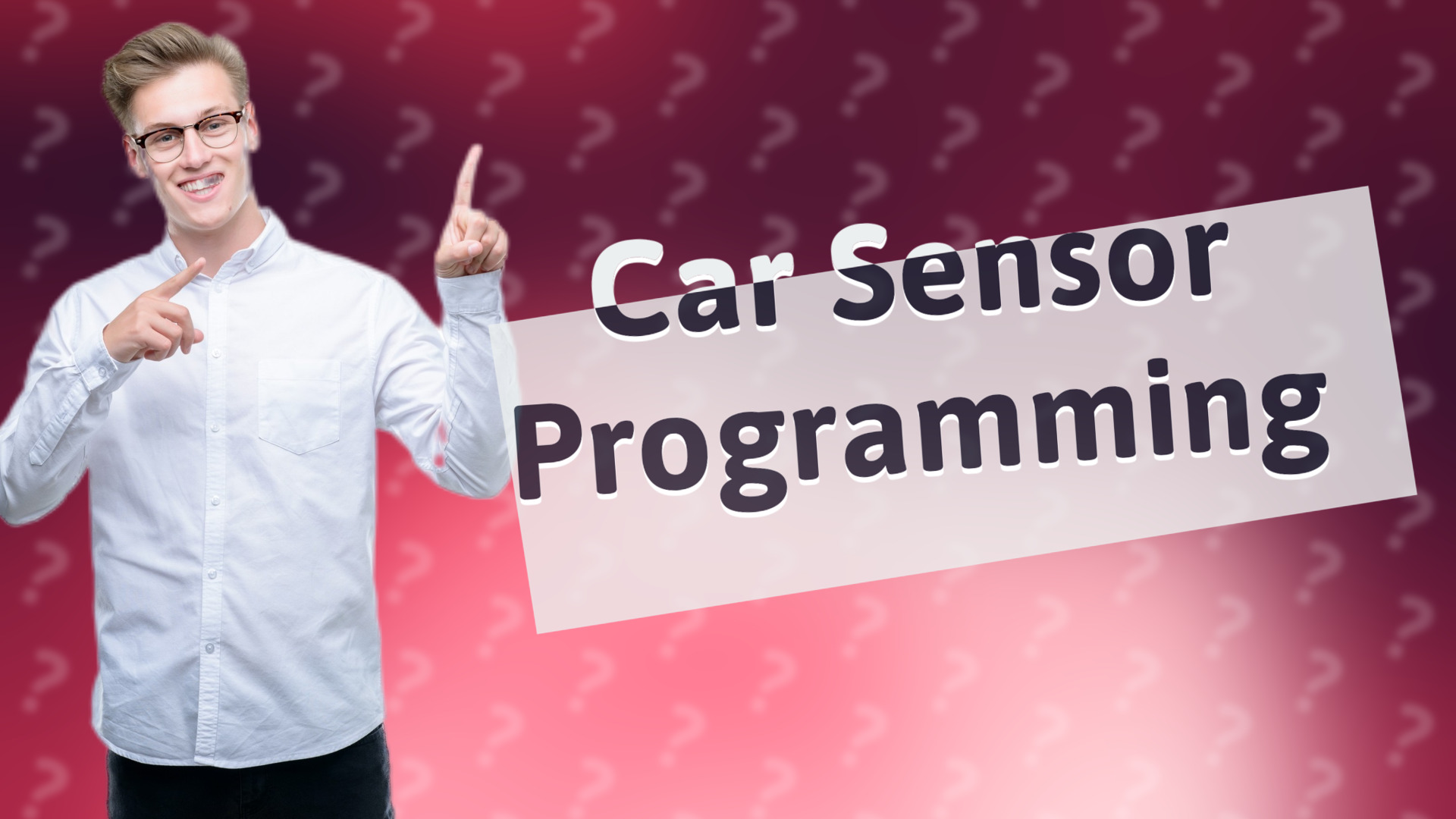 Car Sensor Programming