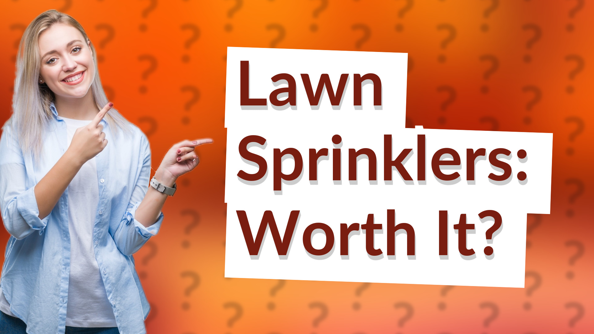 Lawn Sprinklers: Worth It?