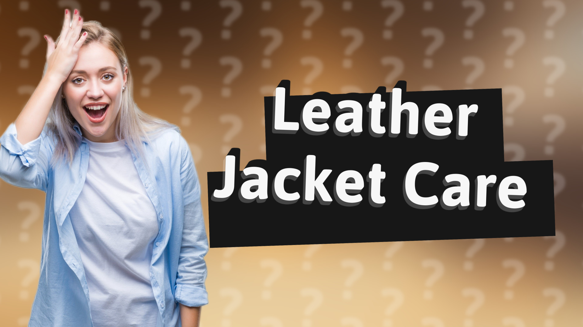 Leather Jacket Care