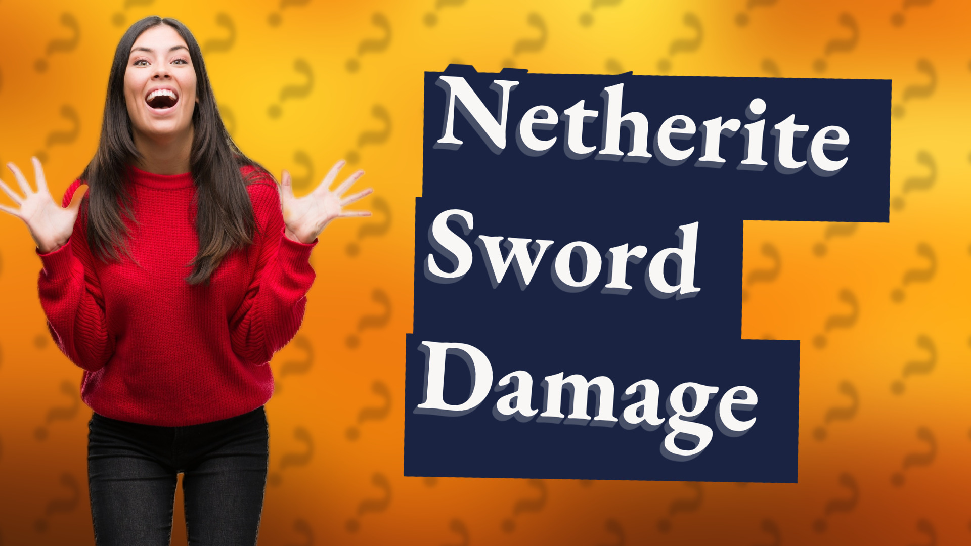 Netherite Sword Damage