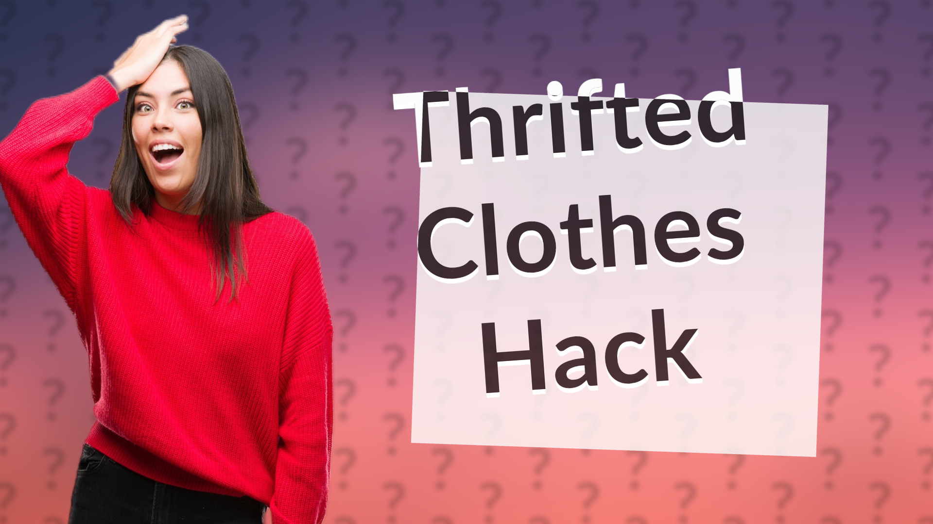 Thrifted Clothes Hack