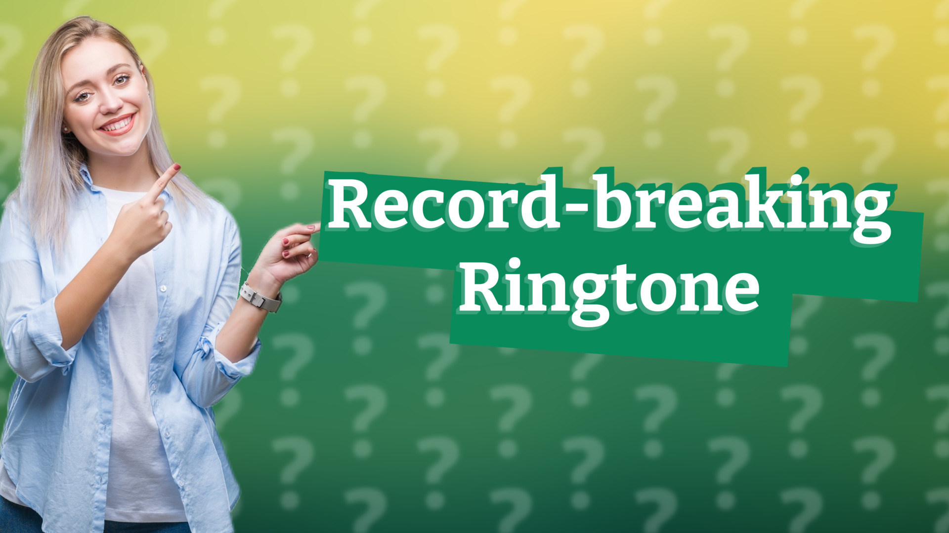 Record-breaking Ringtone