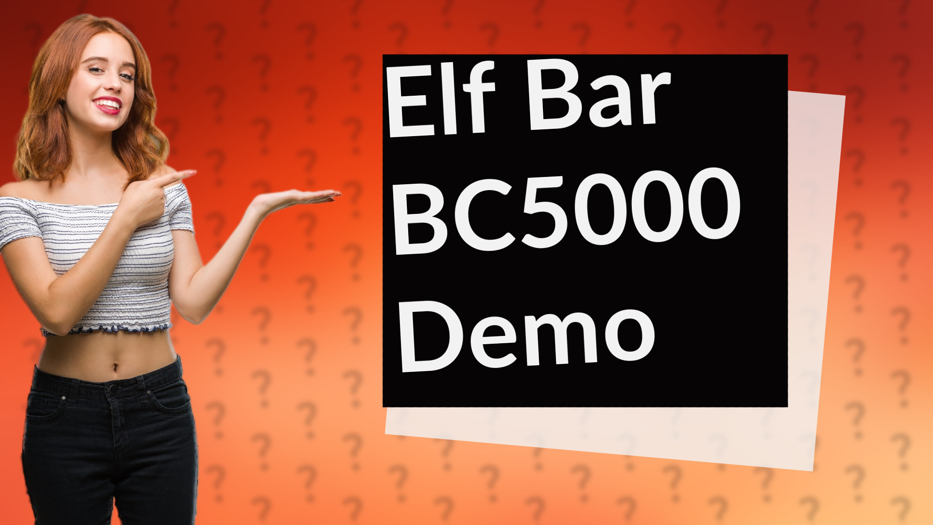 Elf Bar BC5000 Demo