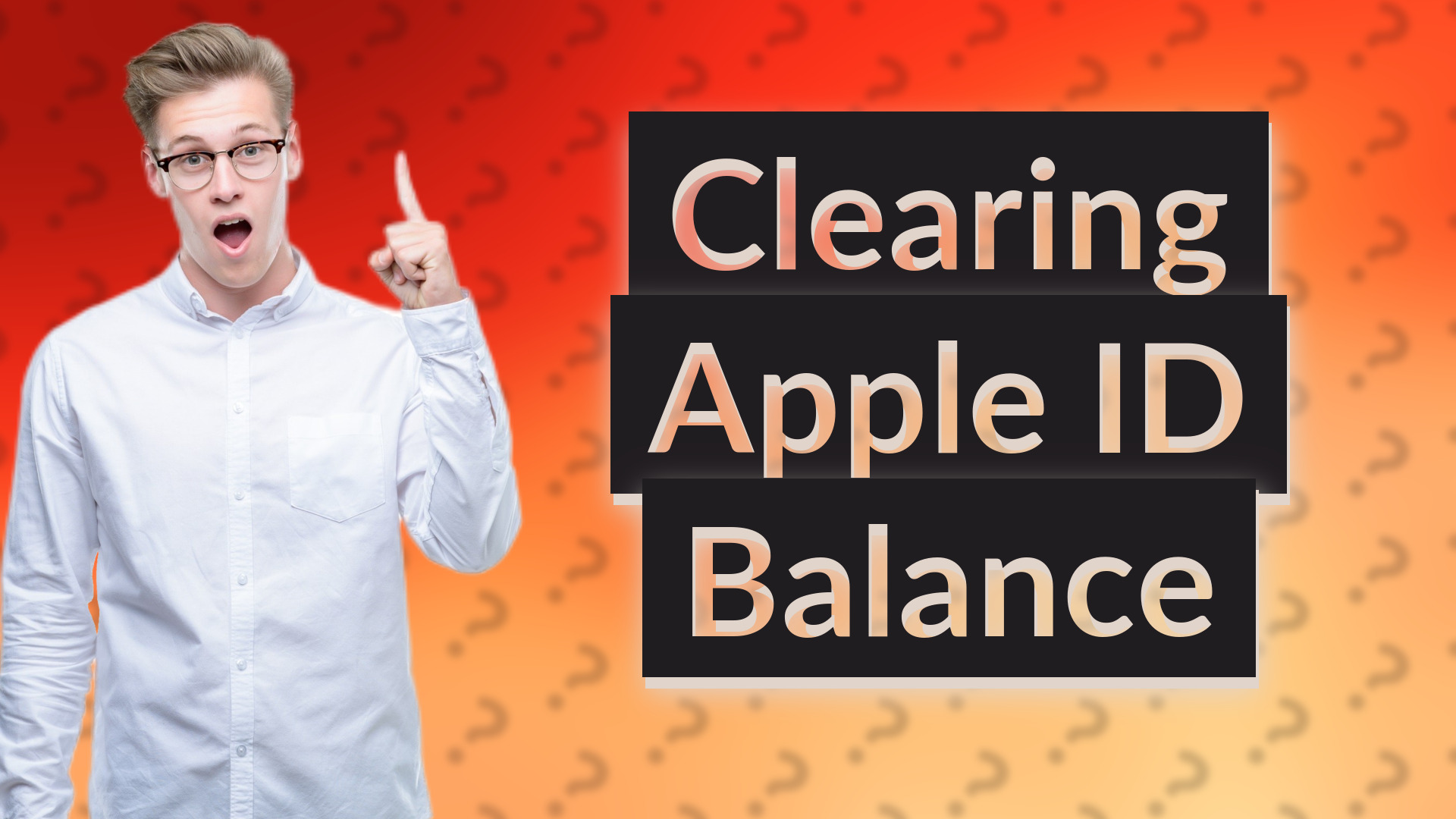 Clearing Apple ID Balance