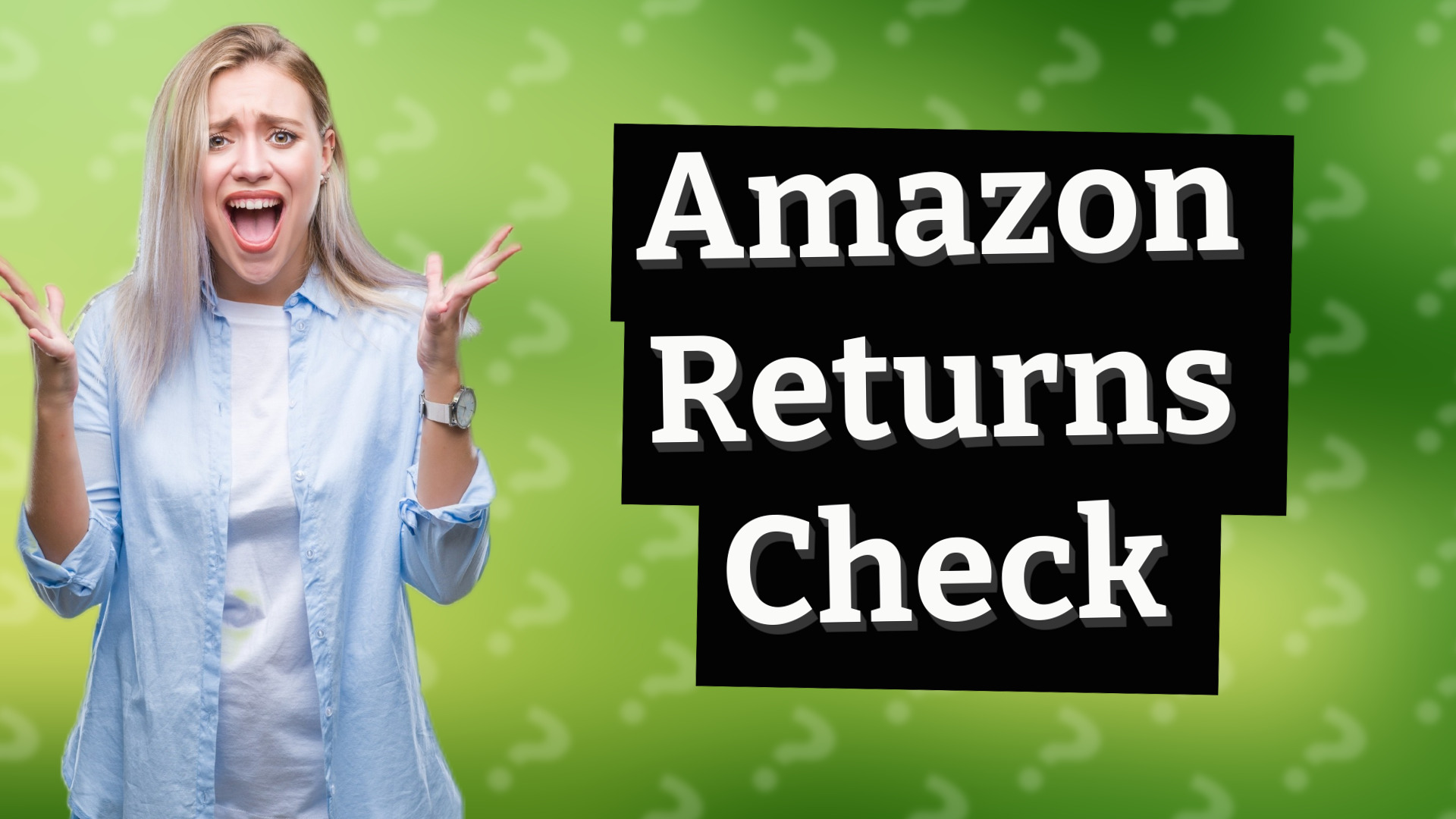 Amazon Returns Check