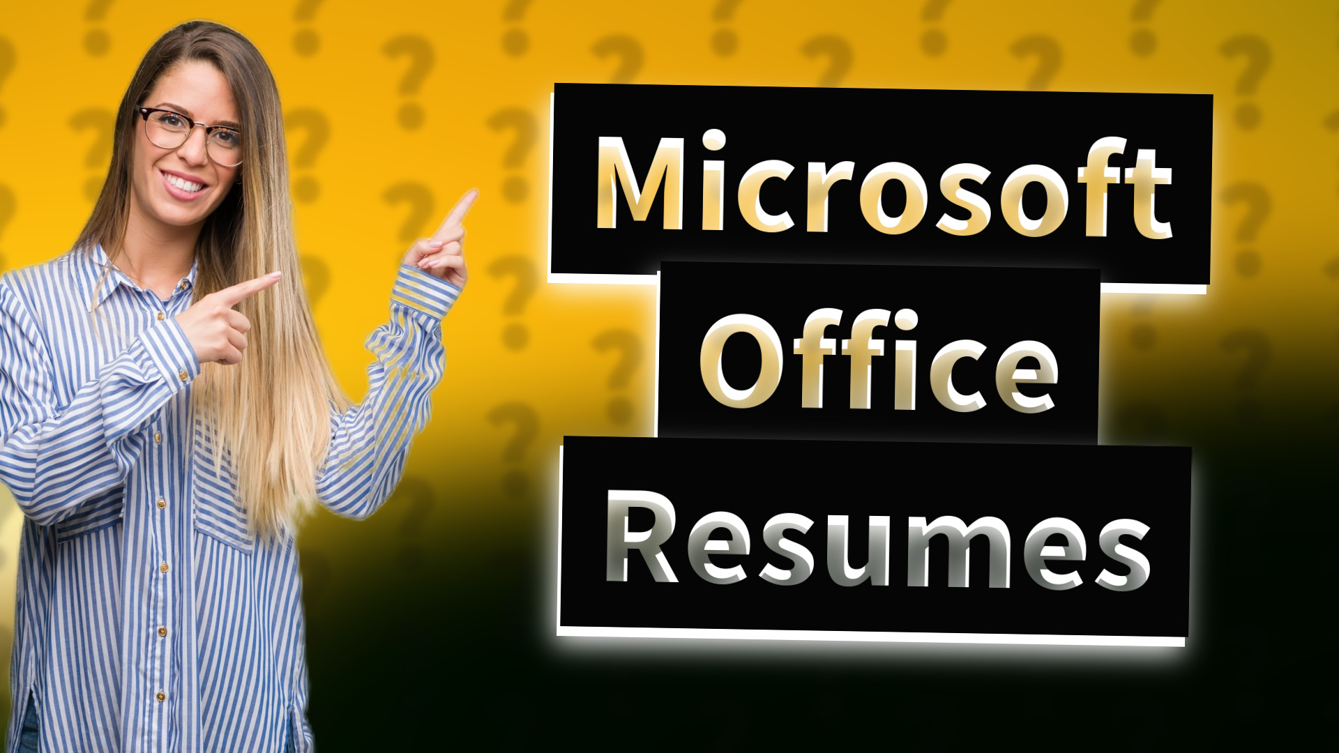 Microsoft Office Resumes