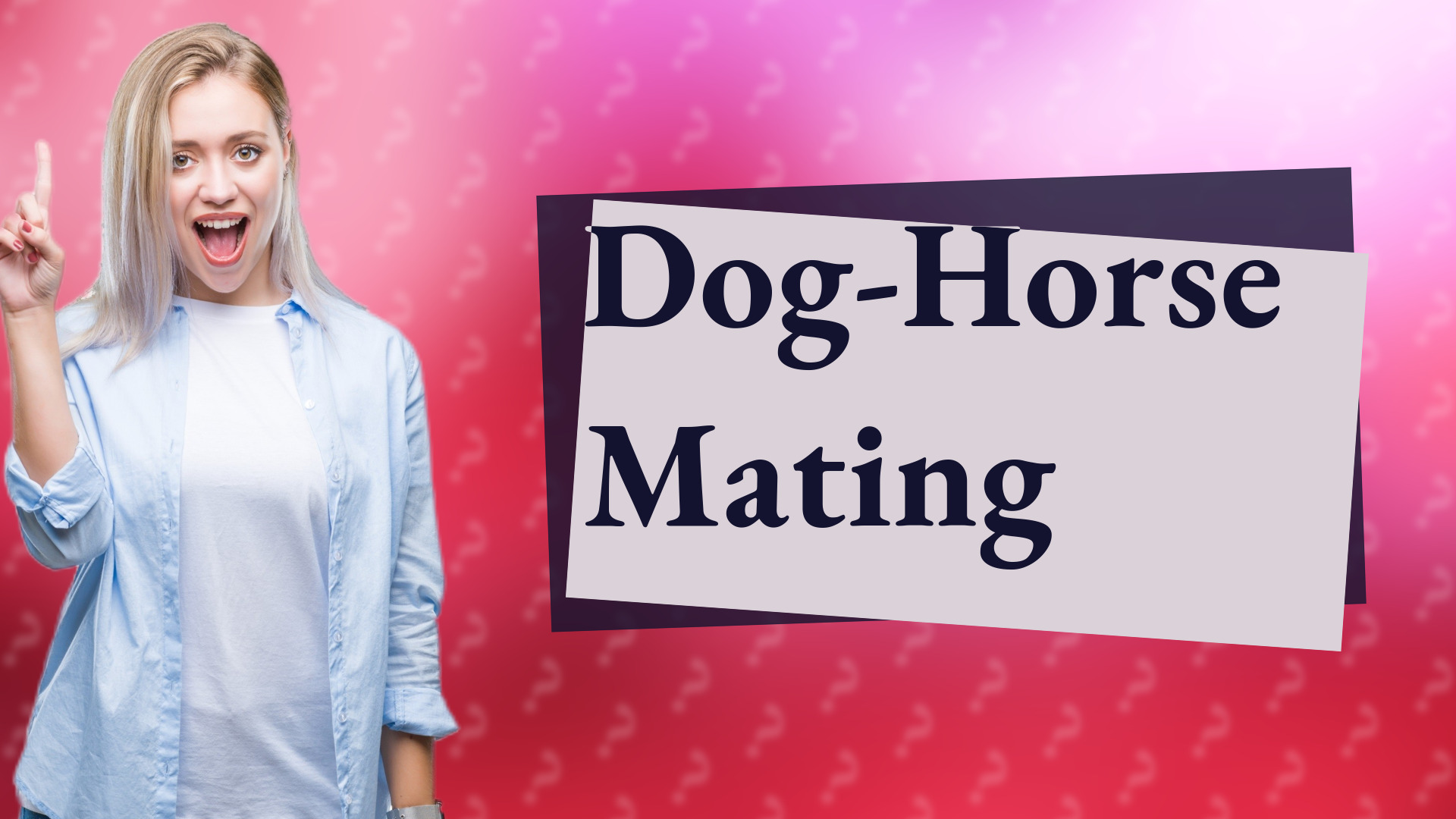 Dog-Horse Mating