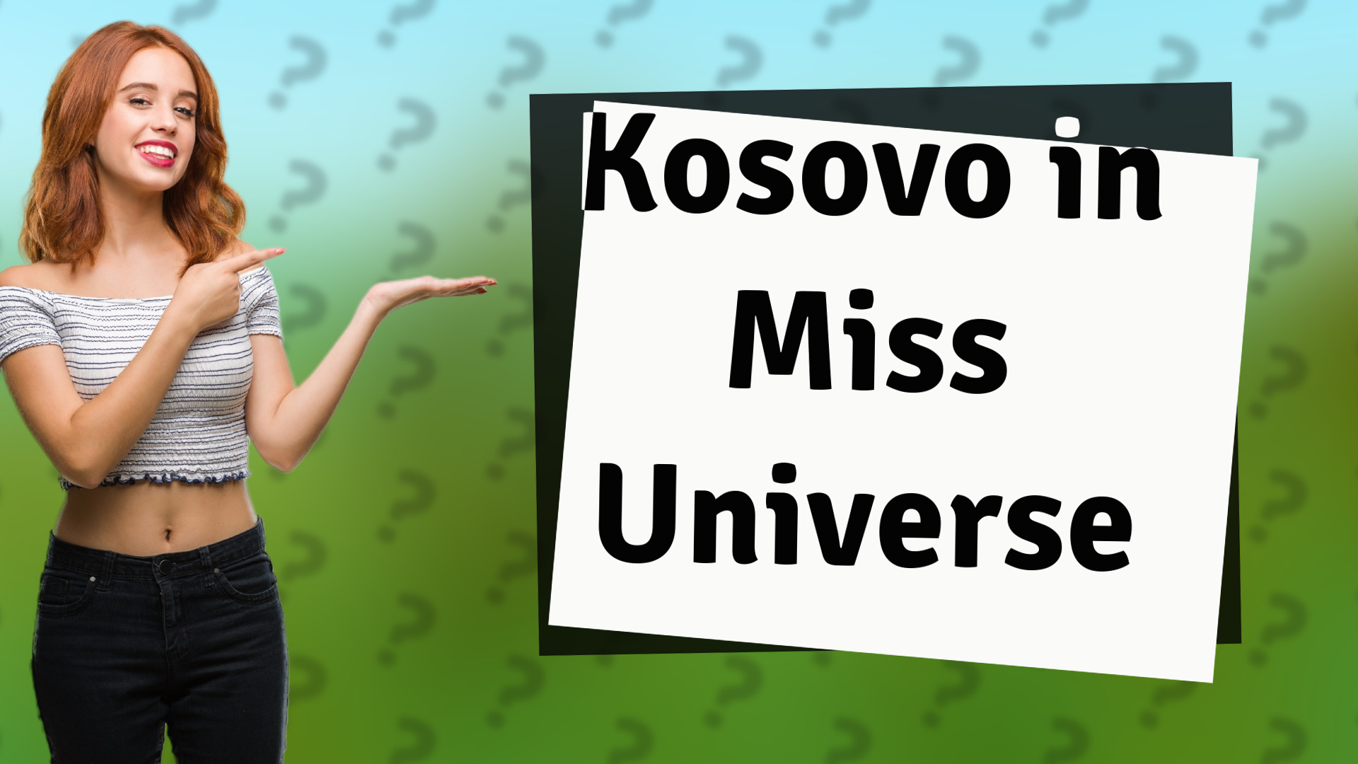 Kosovo in Miss Universe