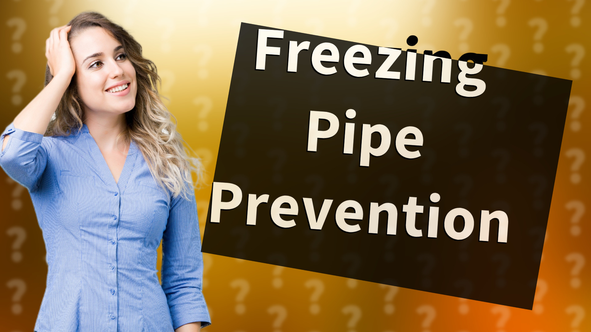 Freezing Pipe Prevention