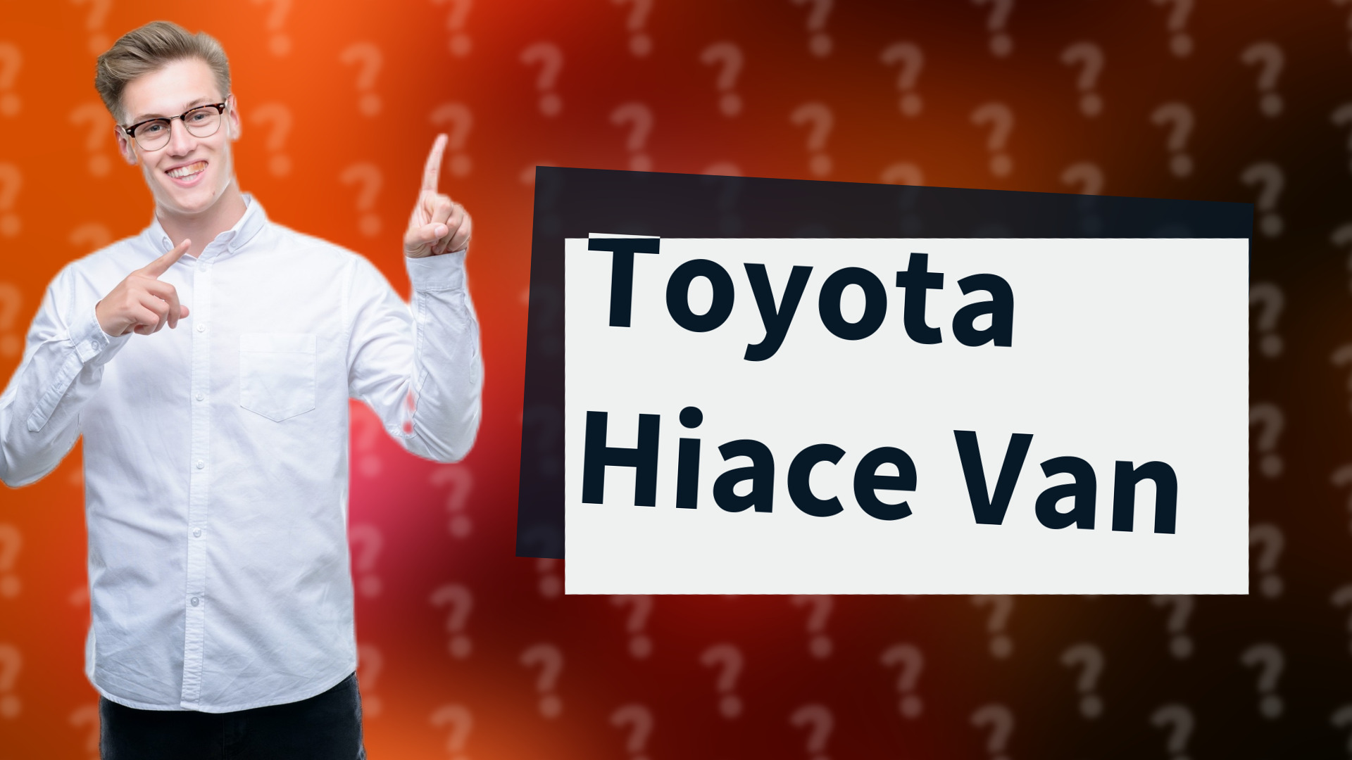 Toyota Hiace Van