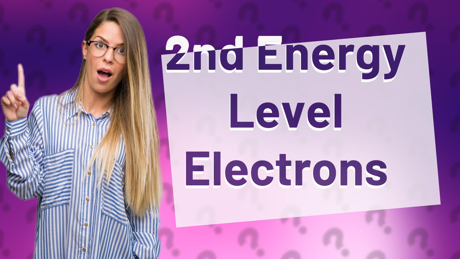 2nd Energy Level Electrons