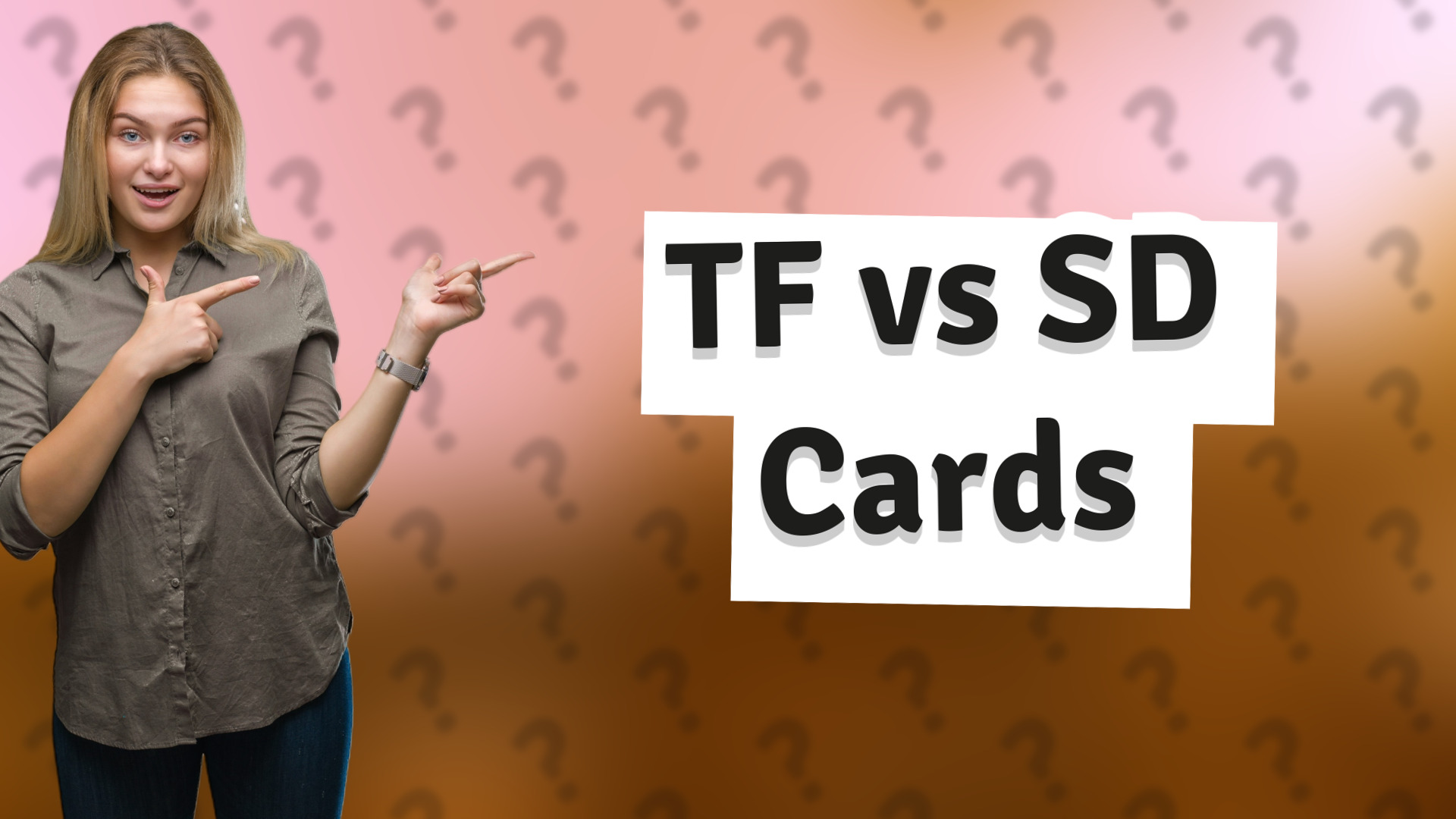 TF vs SD Cards