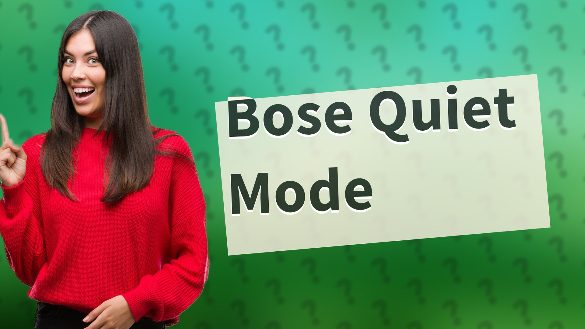 Bose Quiet Mode