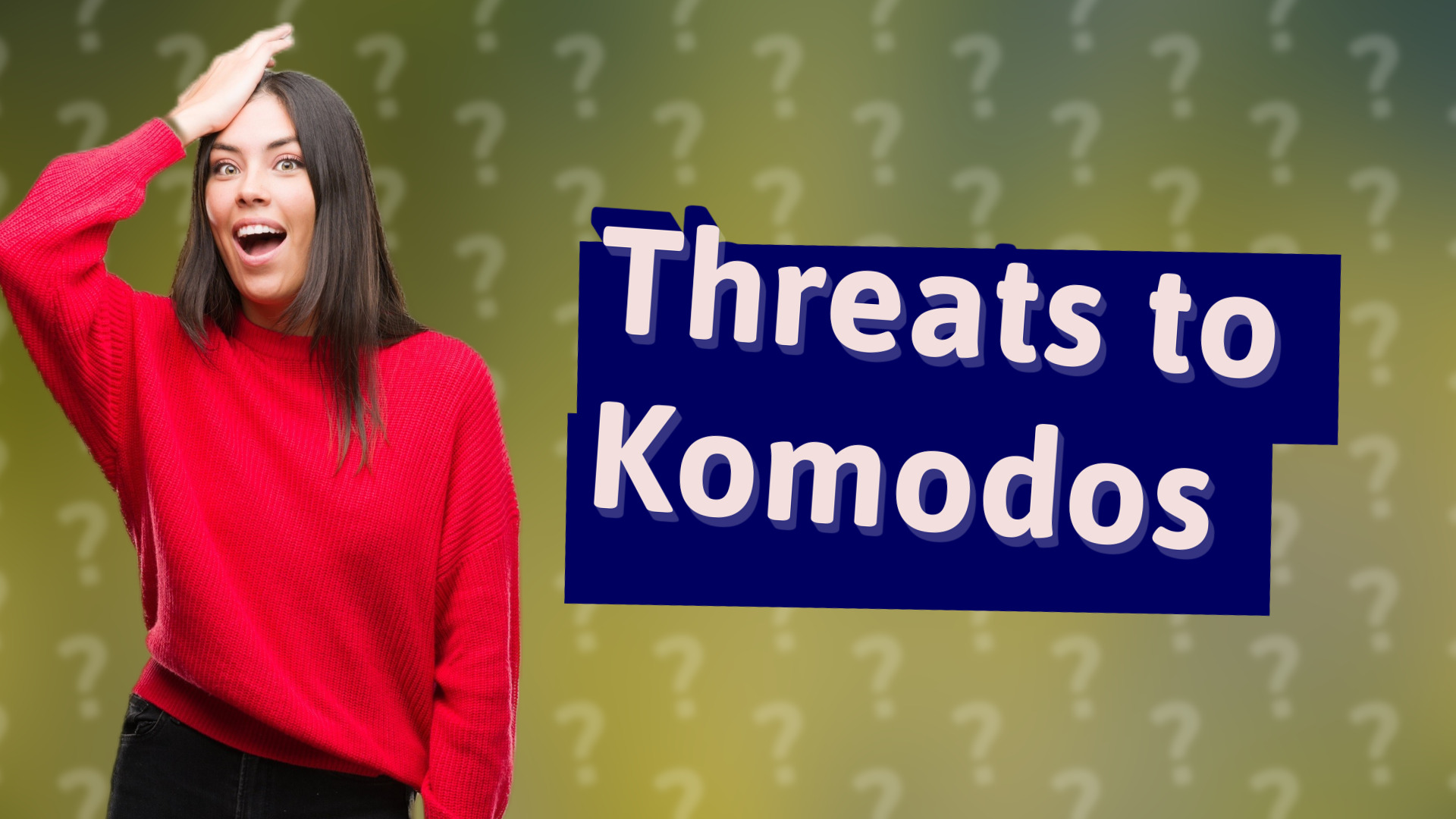 Threats to Komodos