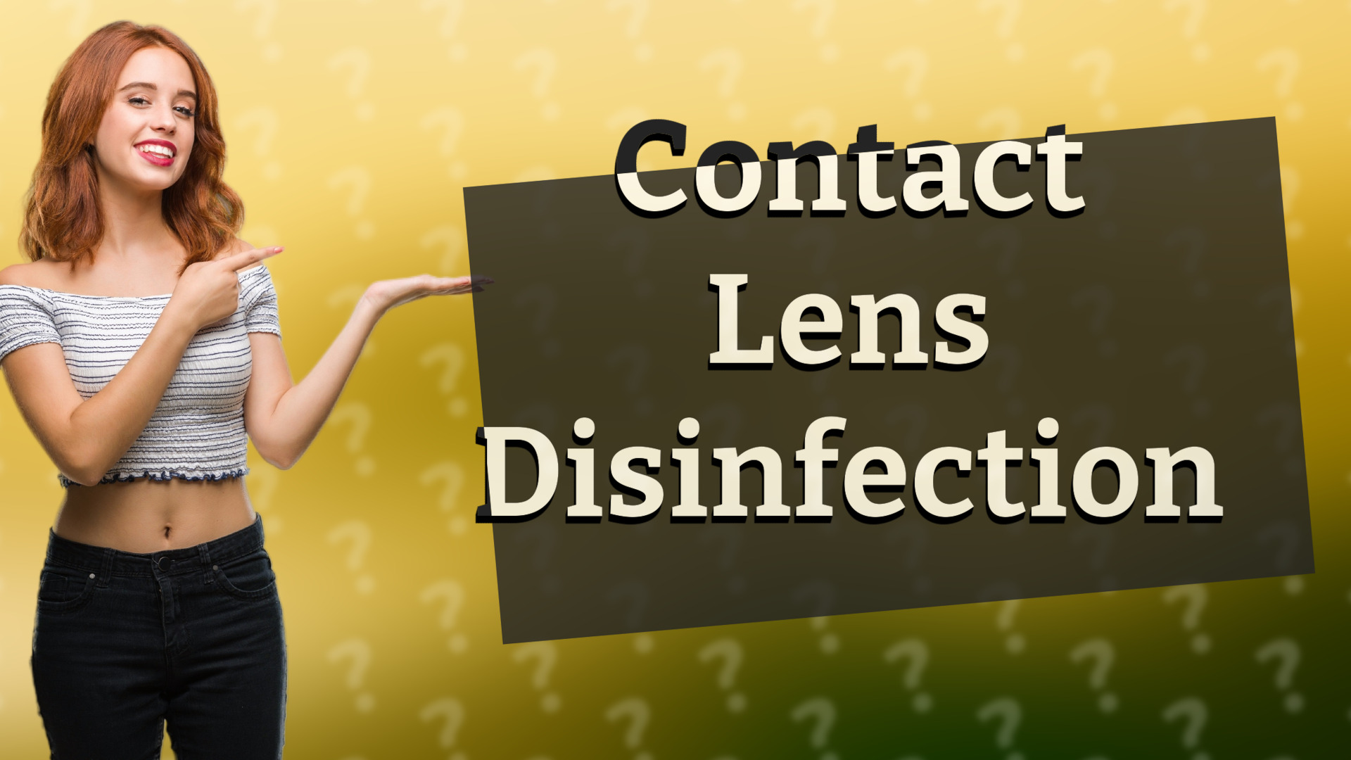 Contact Lens Disinfection