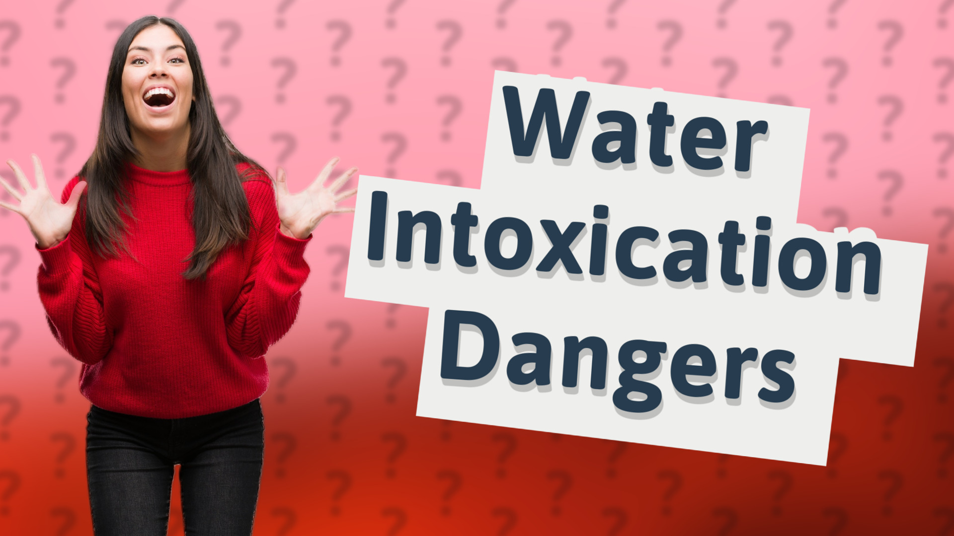 Water Intoxication Dangers