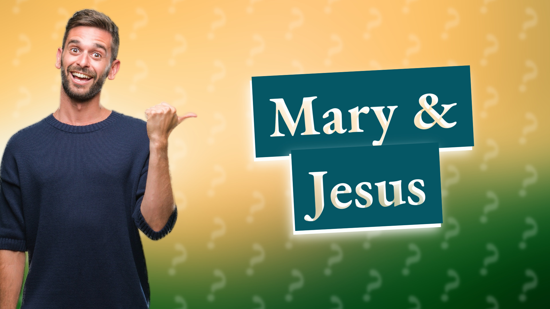 Mary & Jesus