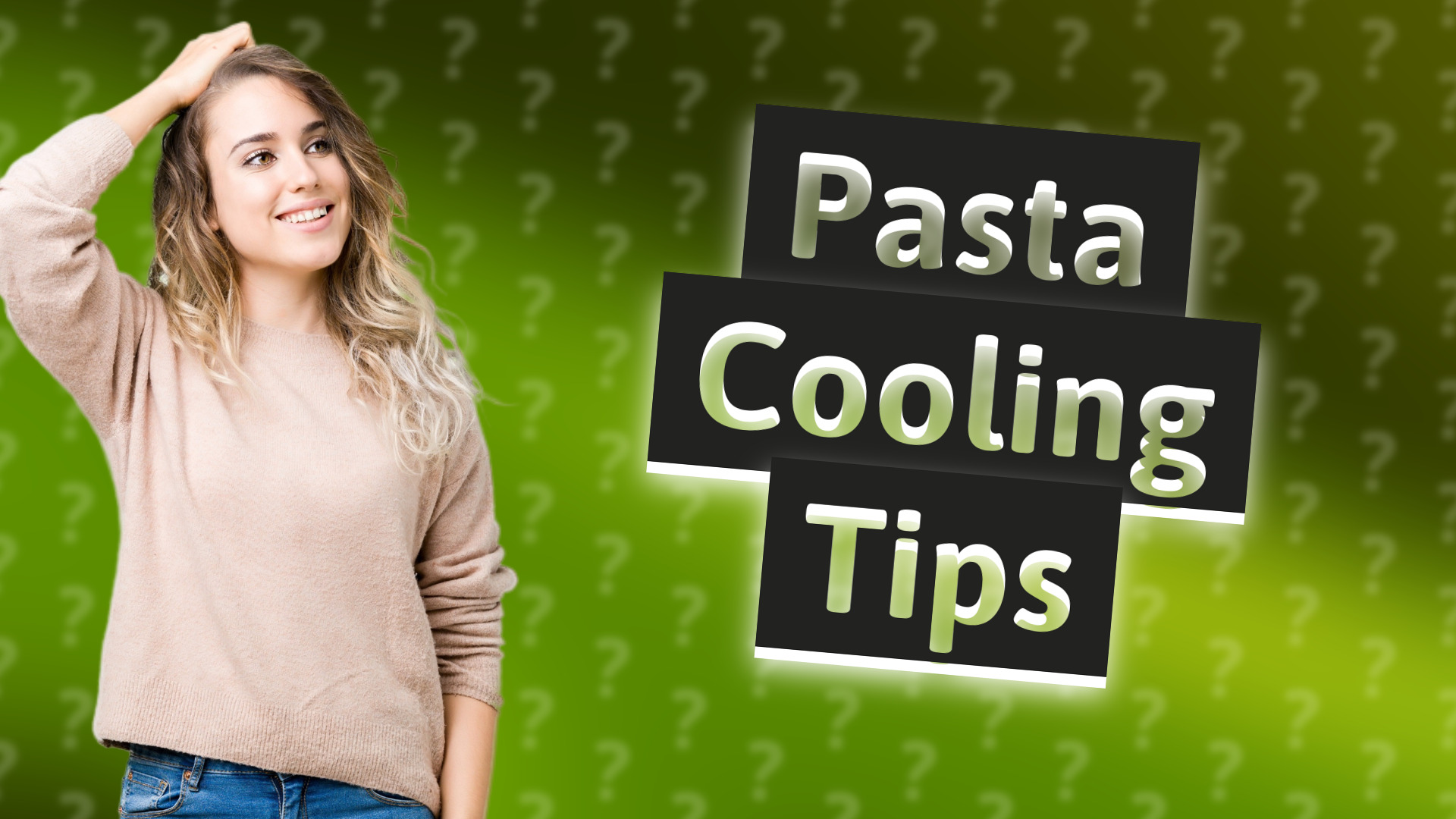 Pasta Cooling Tips