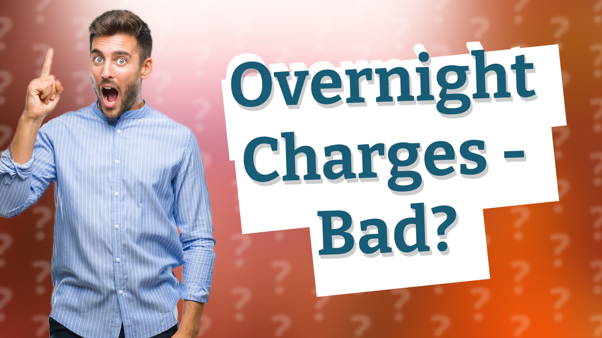 Overnight Charges - Bad?