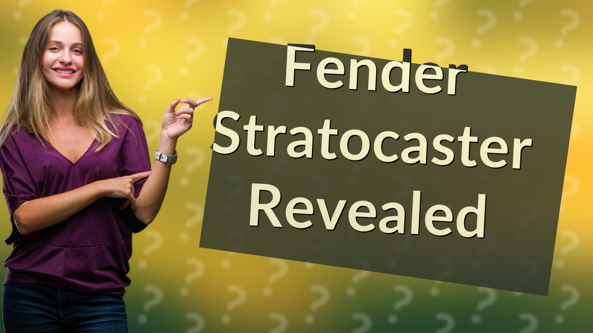 Fender Stratocaster Revealed
