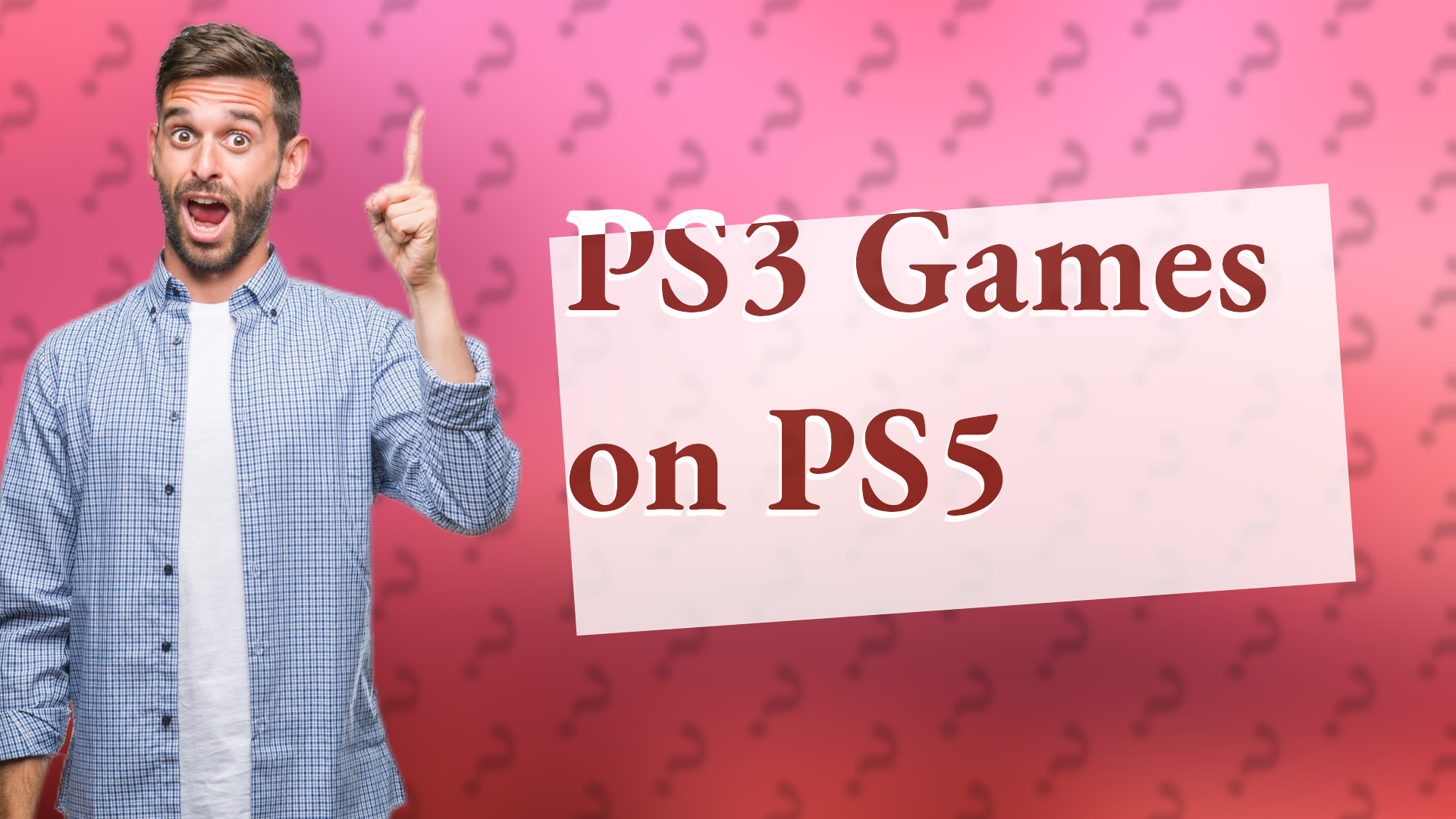 PS3 Games on PS5
